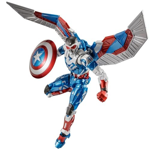 Sentinel Action Figure 165mm Fighting Armor Captain America Sam Wilson ver.