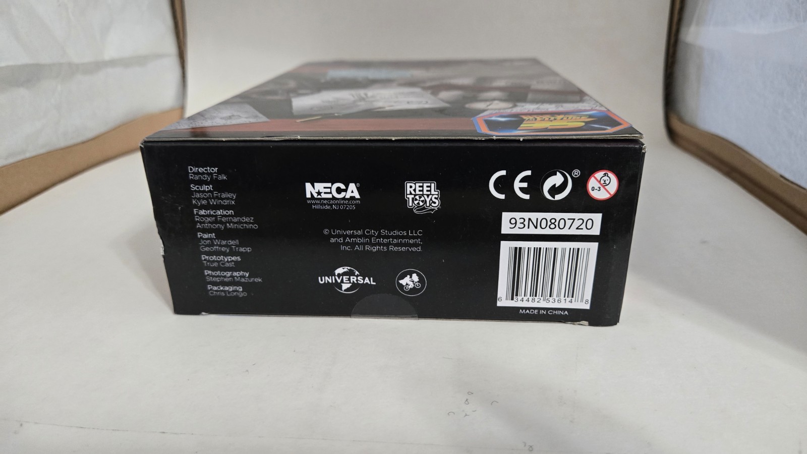 NECA Back to the Future Doc Brown Finale Version Sealed In Hand