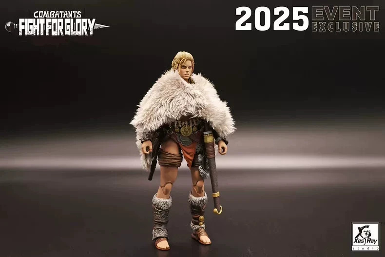 Xesray Studio Fight for Glory Combatants Exclusive Gold Hildr 1/12 Figure 6&Prime;