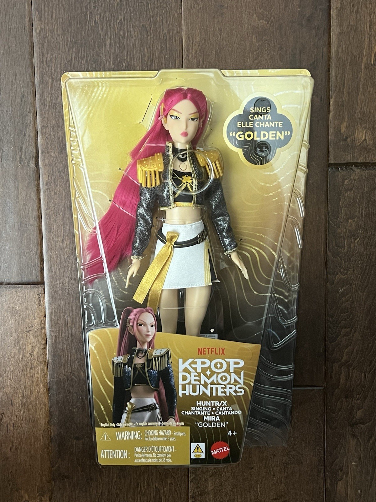 Mattel K-POP Demon Hunters Anime Mira Fashion Girl Singing 11&Prime; Doll New IN HAND