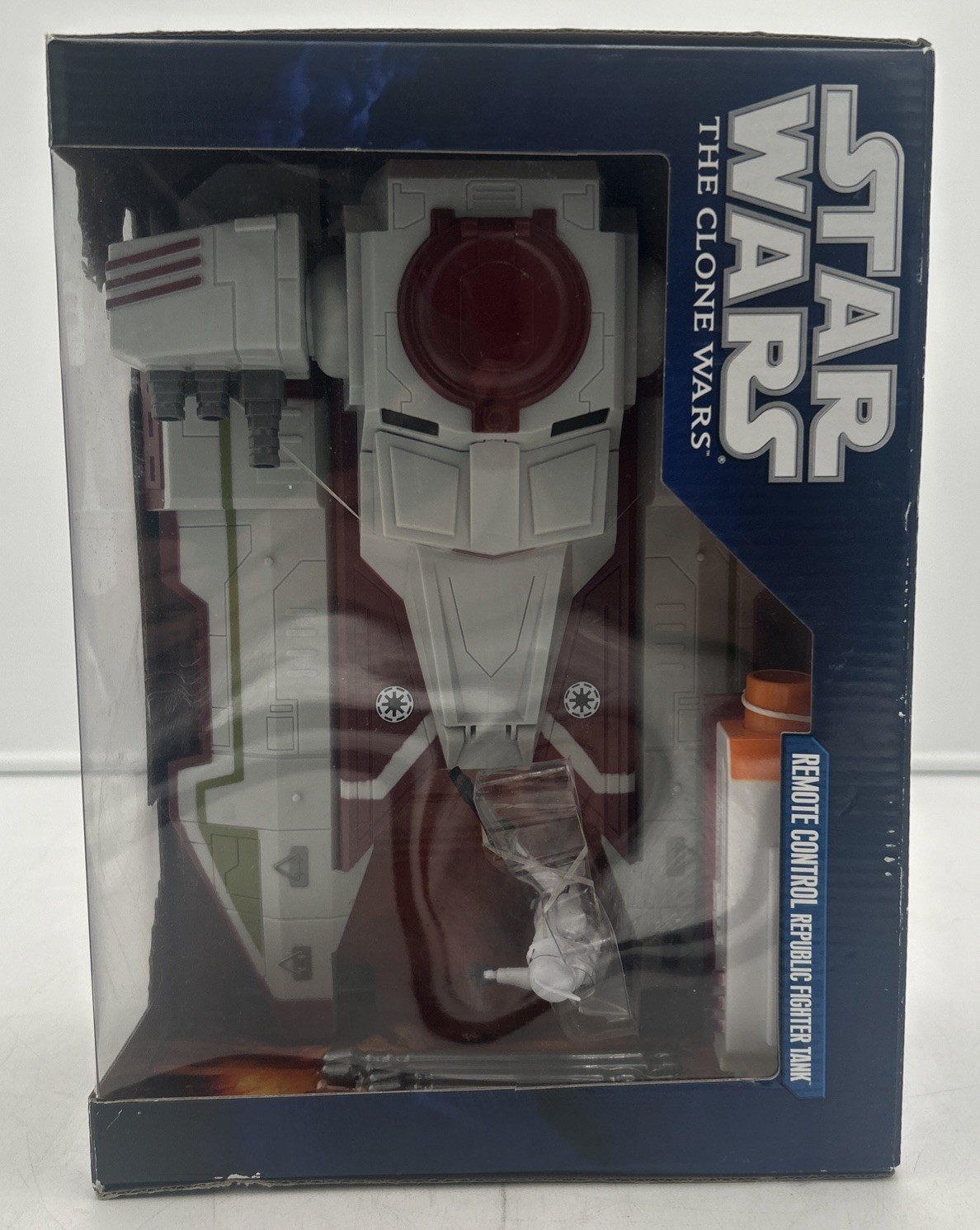 Star Wars The Clone Wars Remote Control Republic Fighter Tank Vehicle 2011.