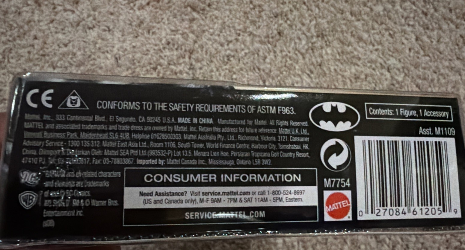 Mattel Batman Rocket Pack Firefly Action Figure The Dark Knight 2008