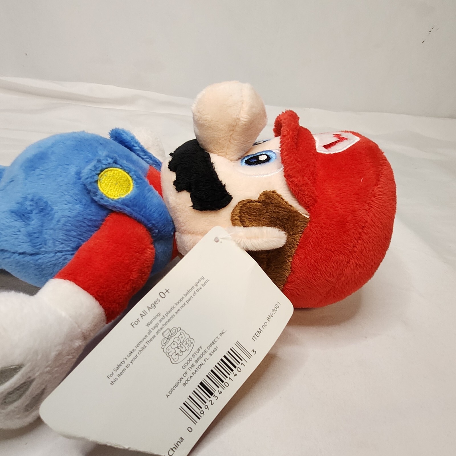Super Mario Plush « Good Stuff » 11&Prime; For All Ages Nintendo Licensed 2016 NWT