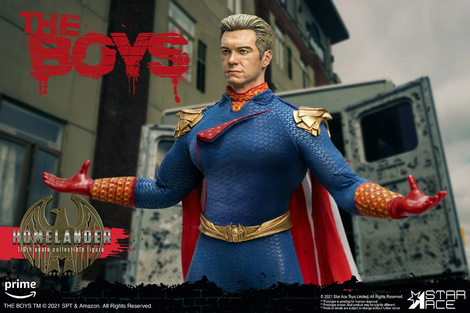 Homelander (Deluxe Version) Sixth Scale Figure Star Ace Toys 2022