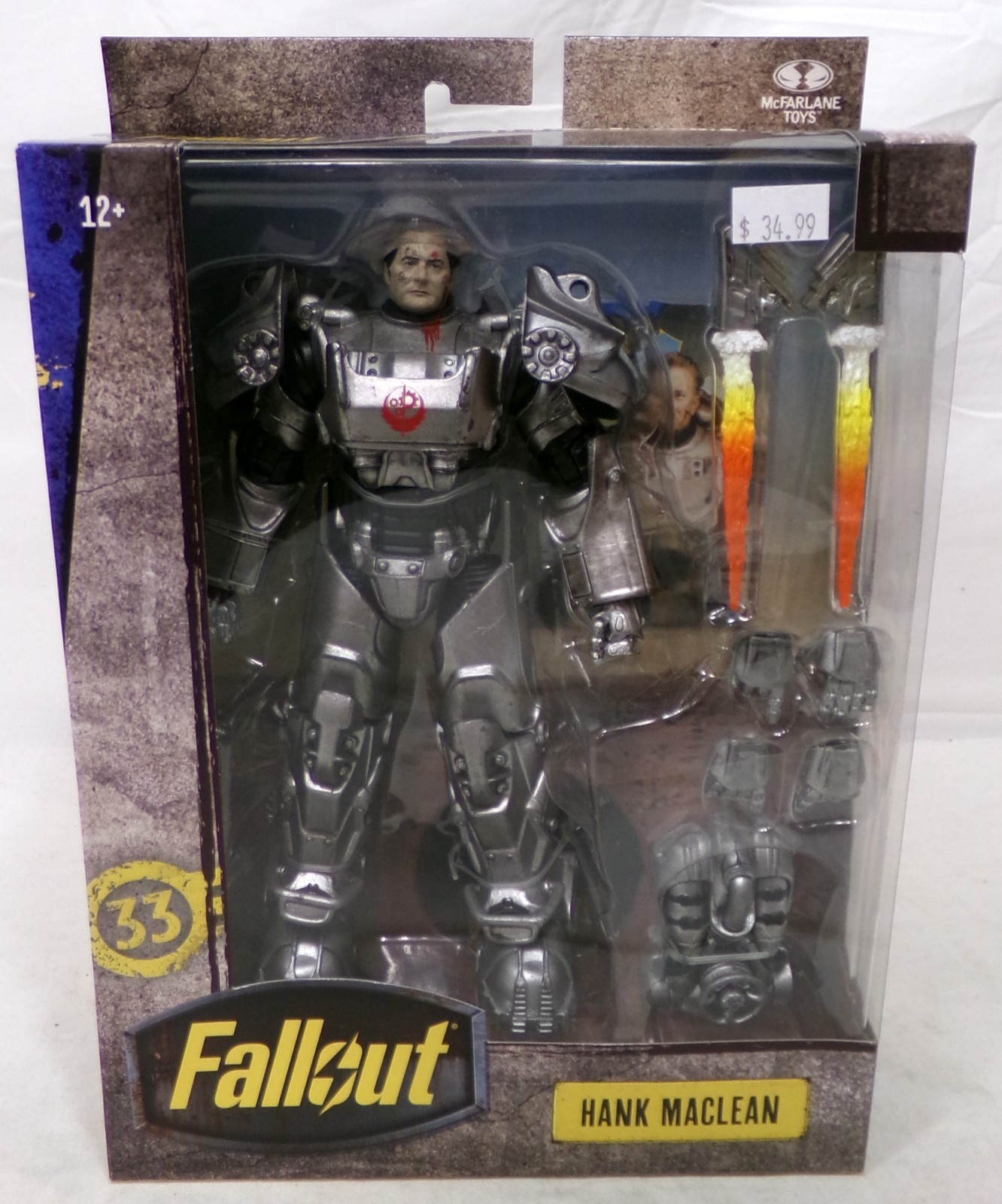 2025 McFarlane Amazon Prime Fallout TV Show Season 2 Hank MacLean 7&Prime; Figure New