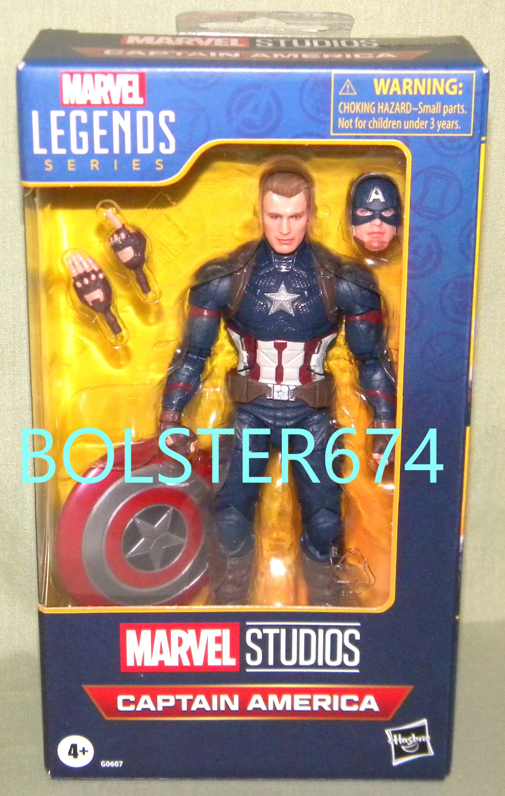 CAPTAIN AMERICA Marvel Legends Studio Avengers 6&Prime; Figure 2025 Chris Evans
