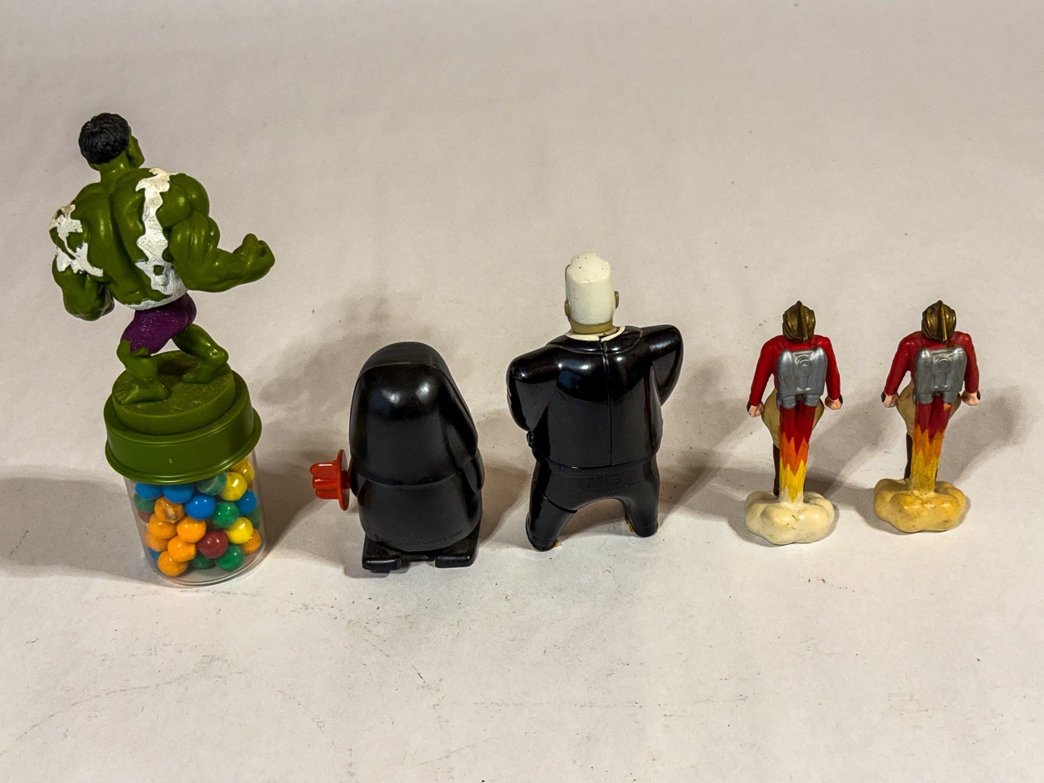 [E598] Mixed Lot Five 5 Action Figures Toys Kids Characters