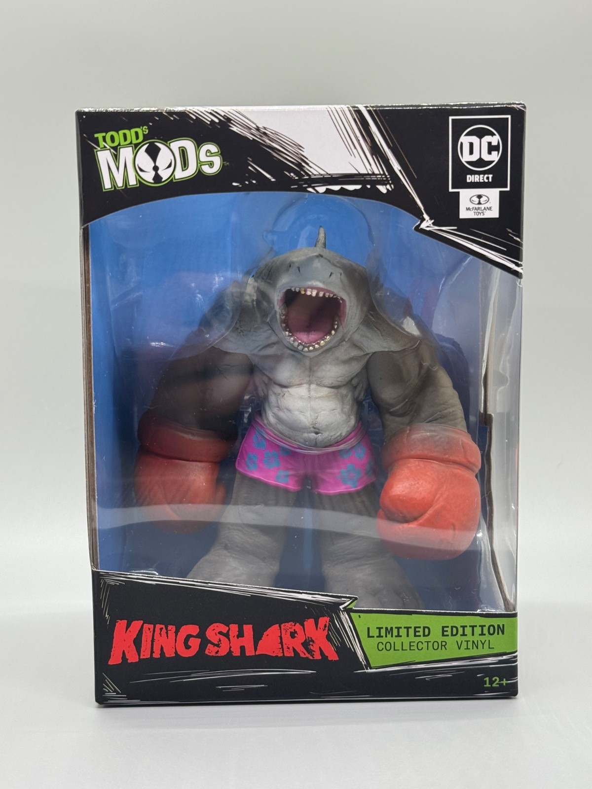 DC Direct Todd’s Mods King Shark Limited Edition Collector Vinyl McFarlane NEW