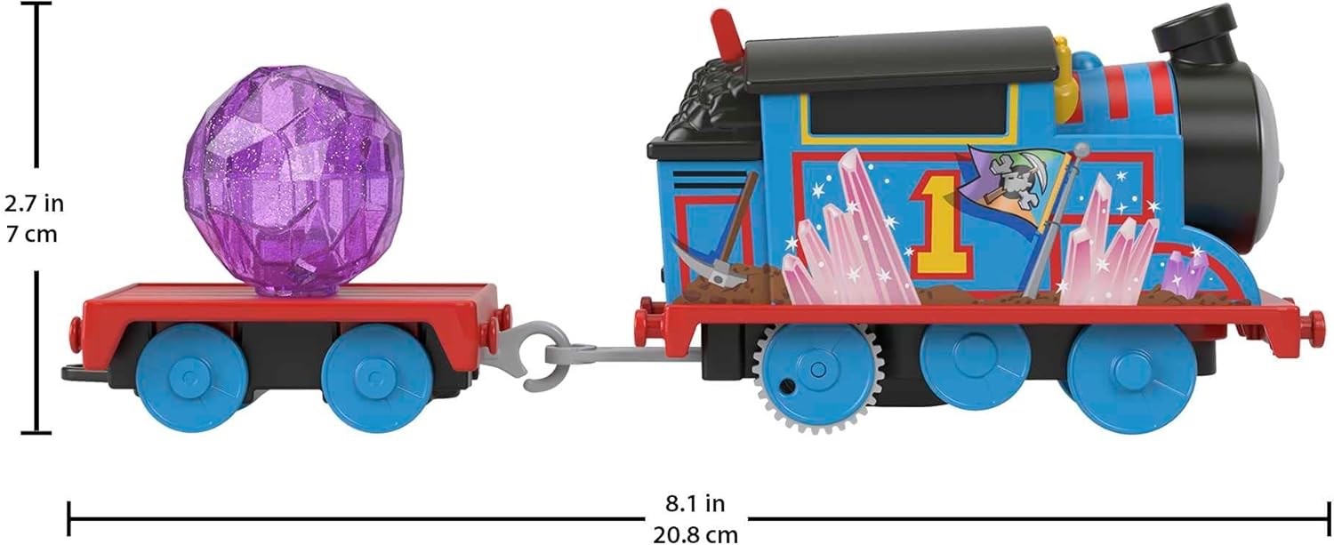 Thomas & Friends Motorized Toy Train Set Crystal Caves Adventure Tipping Bridge