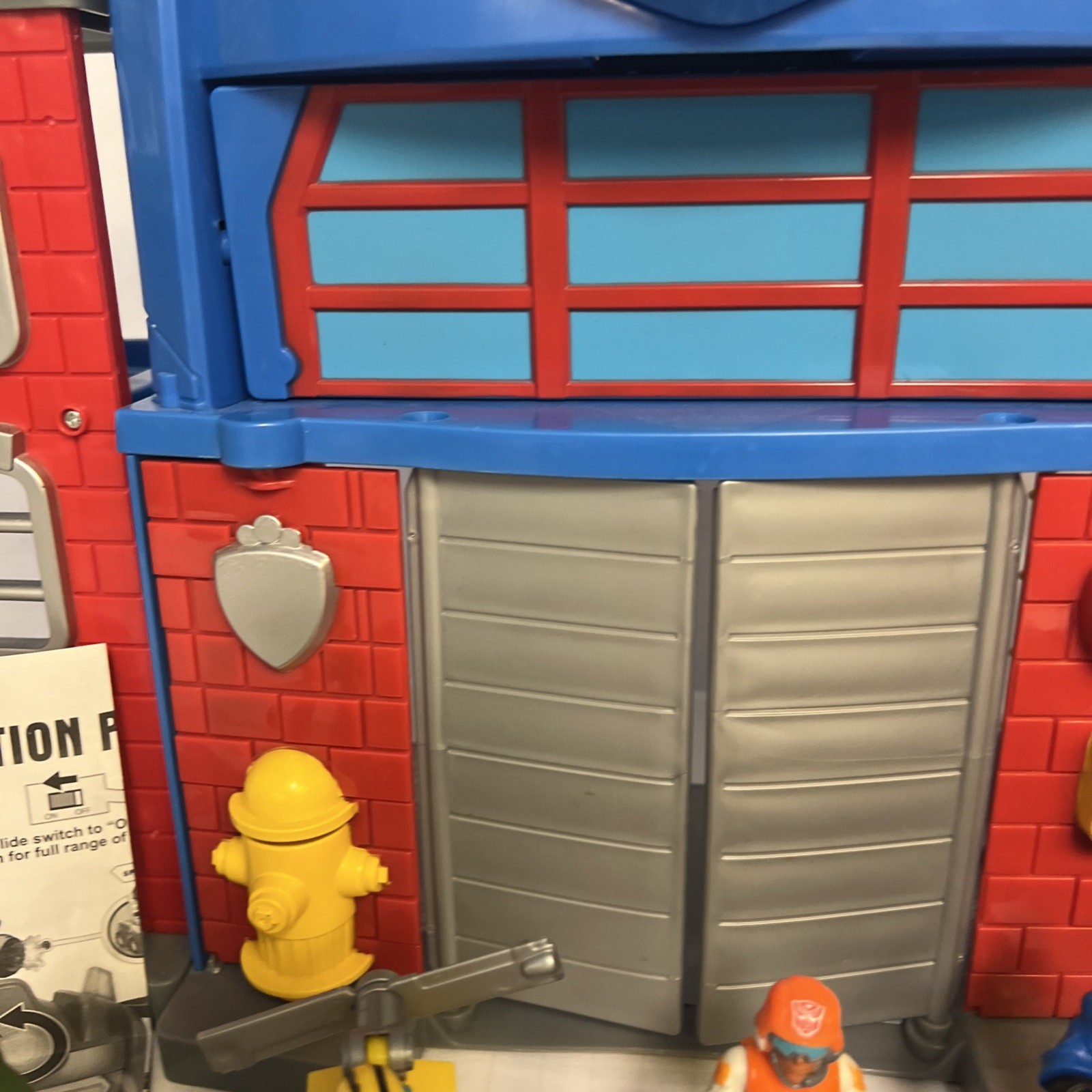 Huge Hasbro Rescue Bots Transformers Assortment Firehouse Minifigures Tools NICE
