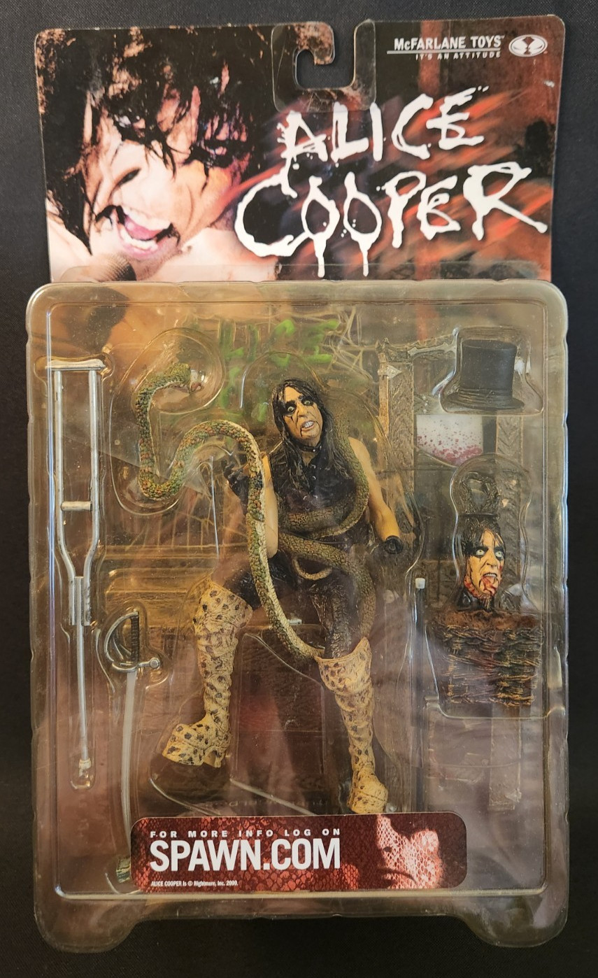 McFarlane Alice Cooper Super Stage Action Figure – sealed 2000 Spawn