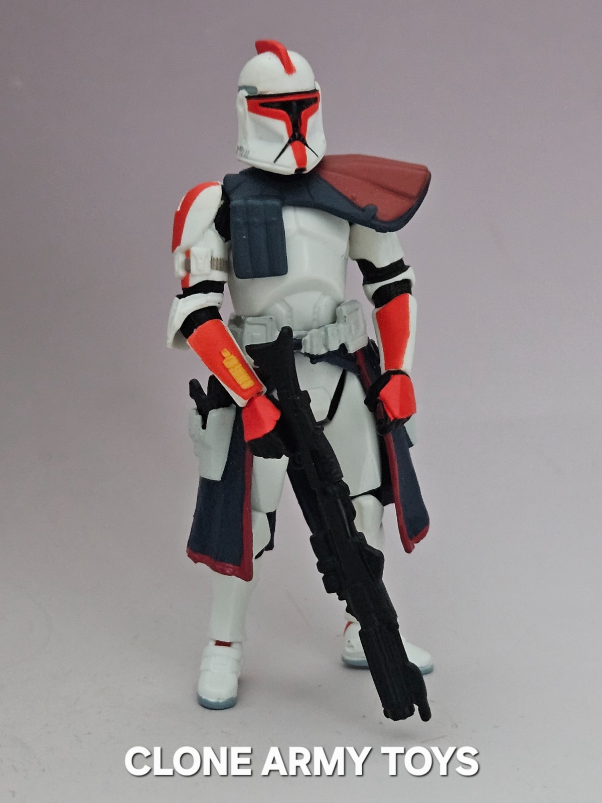 Star Wars Red ARC Clone Commander 30th Collection Hunt for General Grievous 3.75