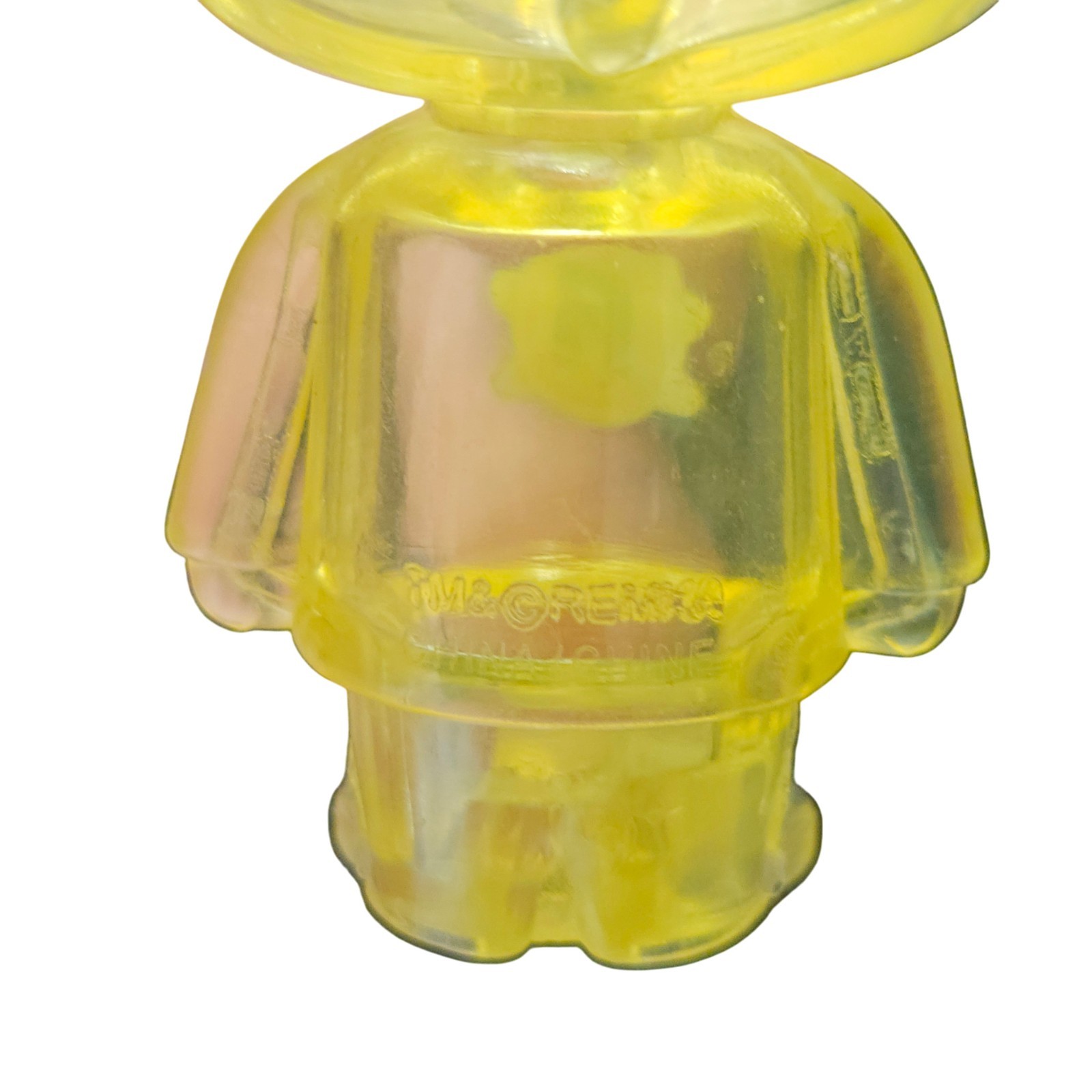 Ryan’s World Transparent Clear Figures Yellow Blue Ryan & Penguin 1.75&Prime; Lot of 3