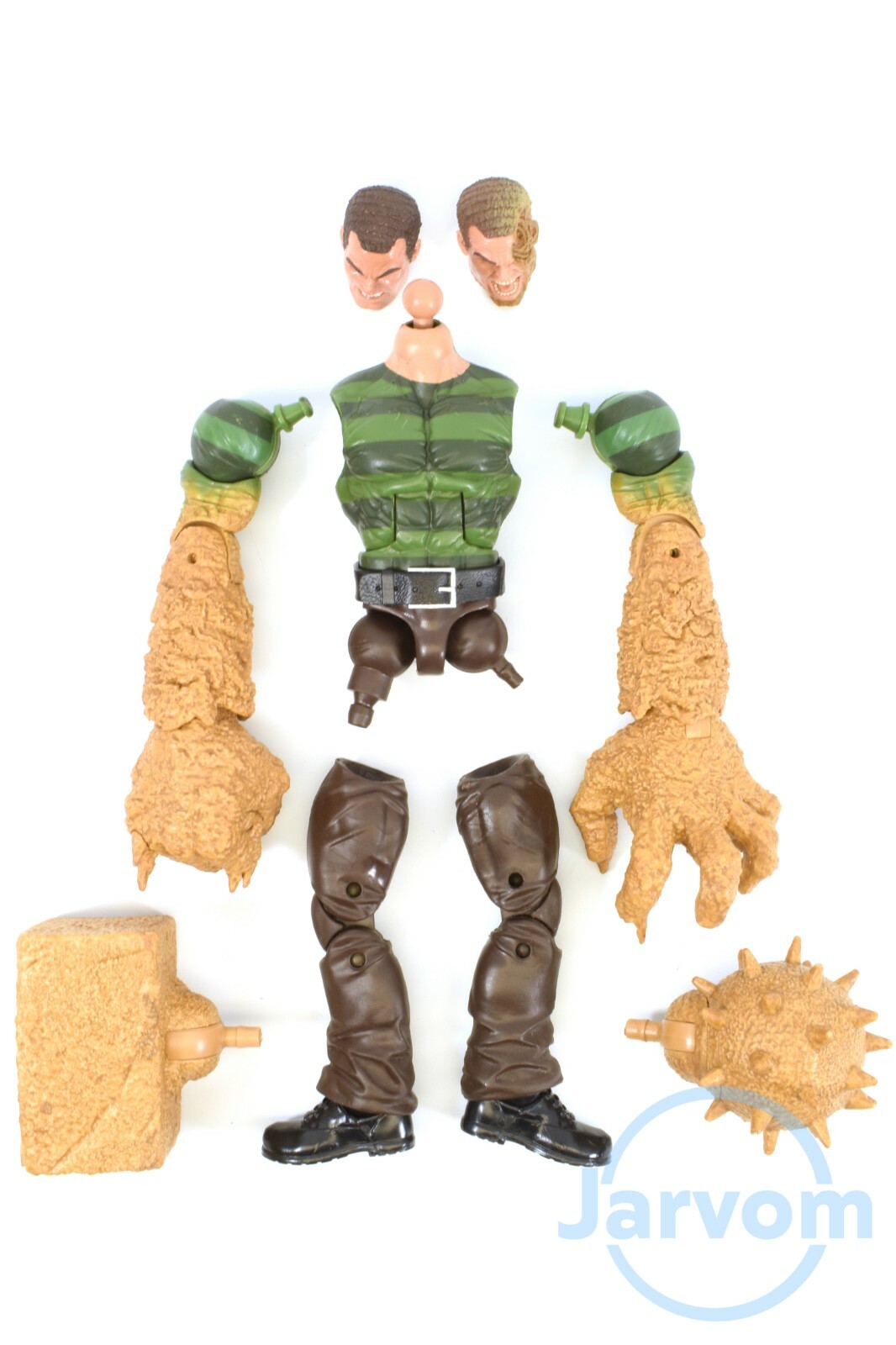 Marvel Legends 6&Prime; inch Build a Figure BAF Spider-Man SandMan Individual Parts