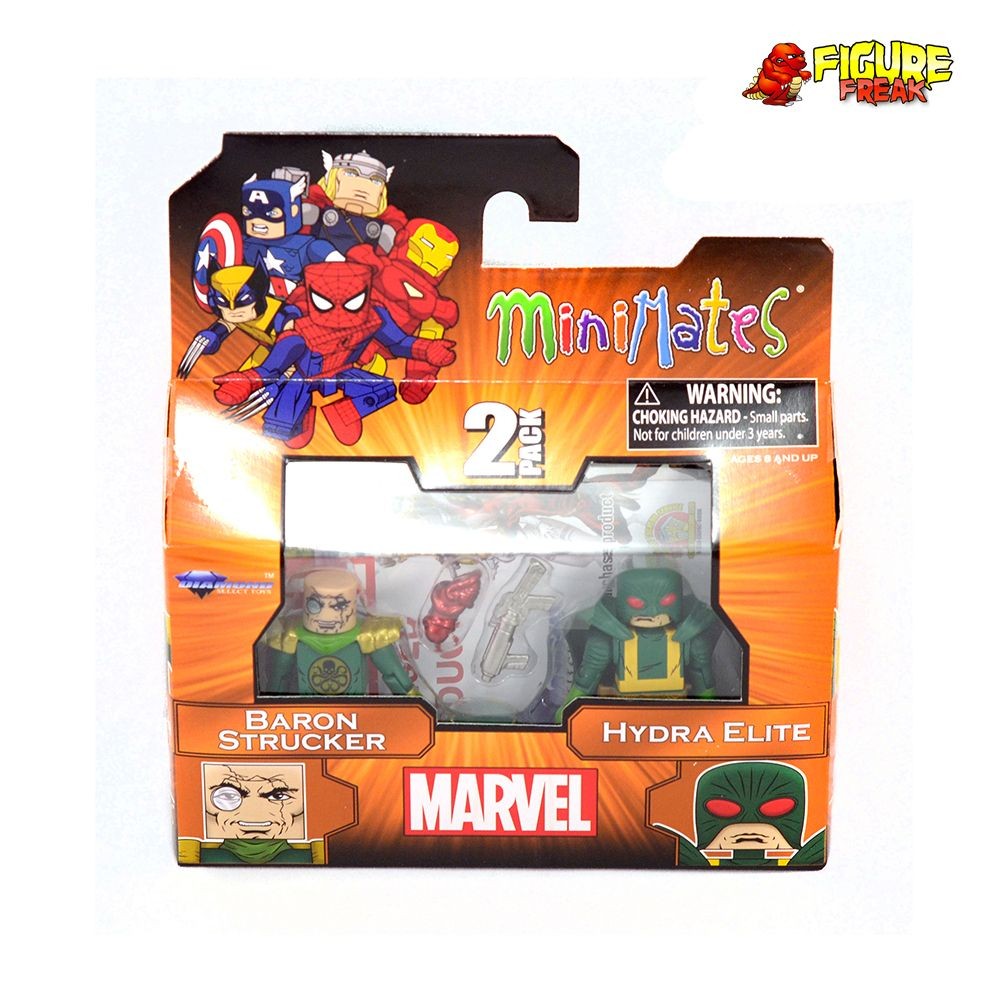 Marvel Minimates Series 54 Baron Strucker & Hydra Elite