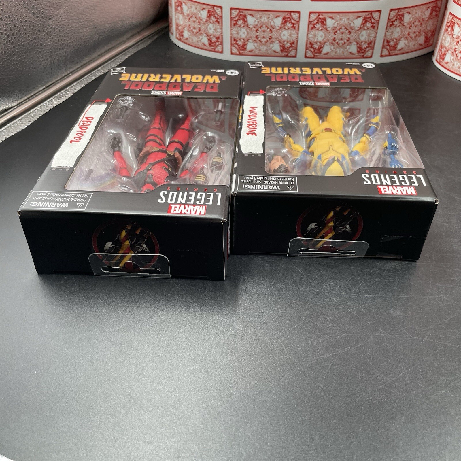 Marvel Legends Deadpool & Wolverine Movie Figures Set IN HAND Yellow MCU Hugh