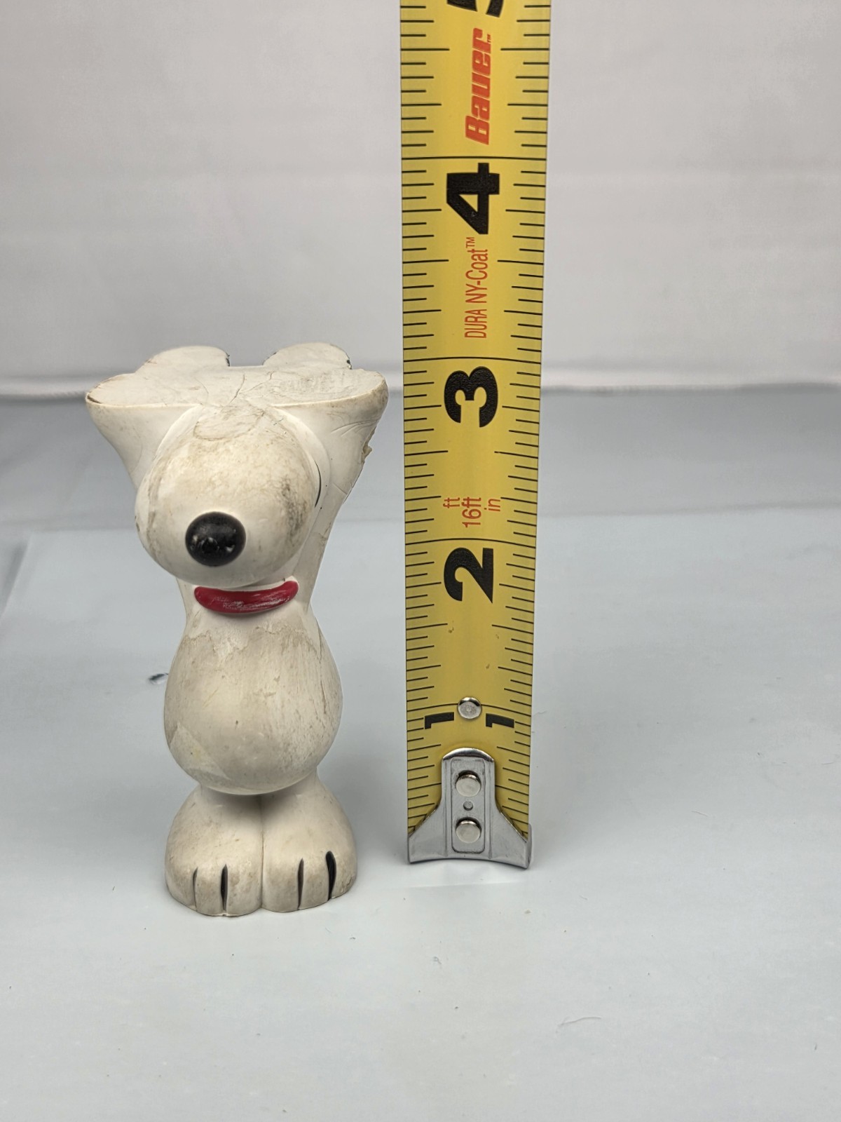 Vintage Dated 1966 Snoopy 2.75&Prime; Stackable PVC Action Figure