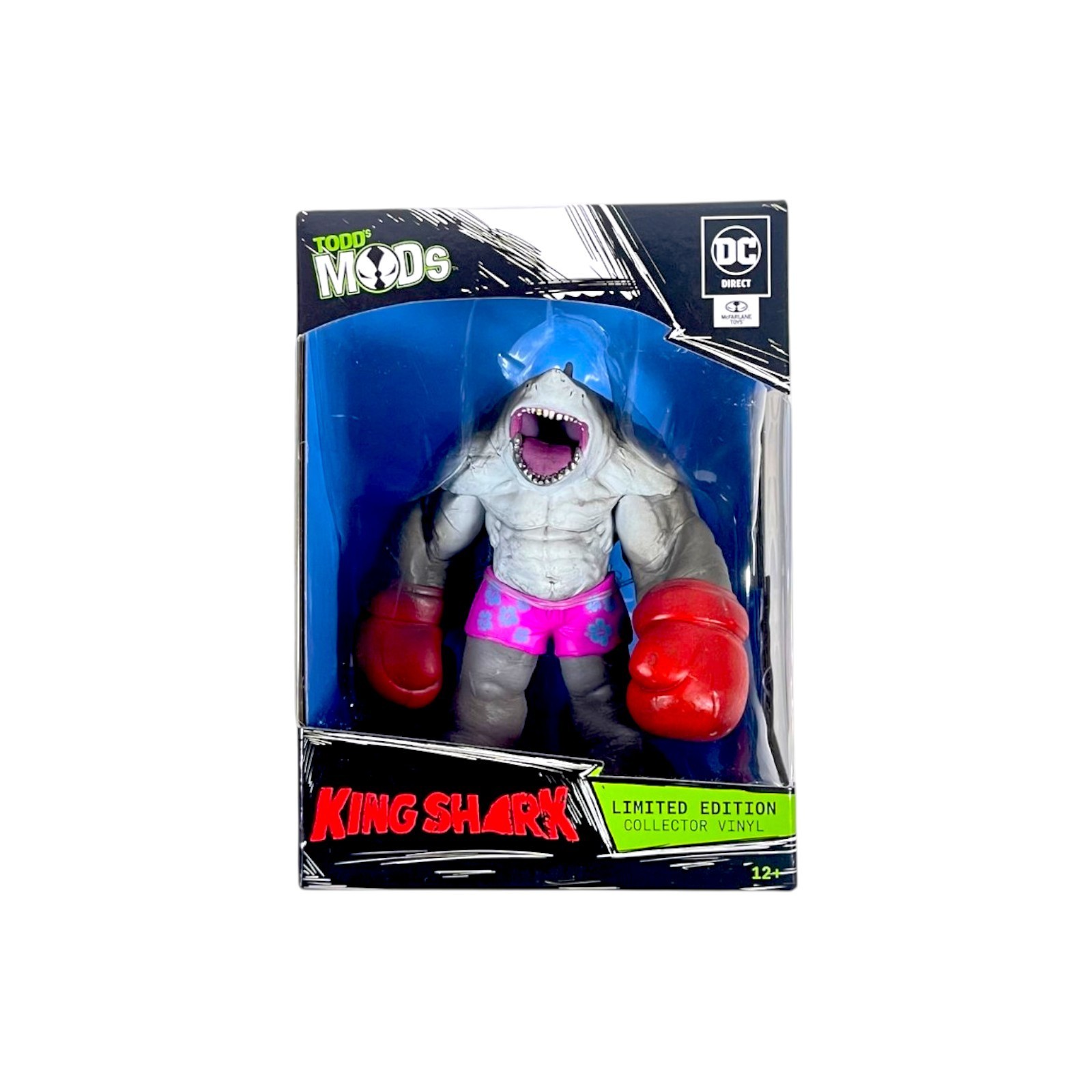 McFarlane Todd&rsquo;s MODs King Shark DC Direct 4.5&Prime; Limited Edition Vinyl Figure NEW