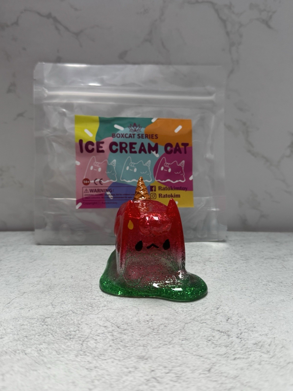 RATOKIM RATO KIM WATERMELON ICE CREAM CAT