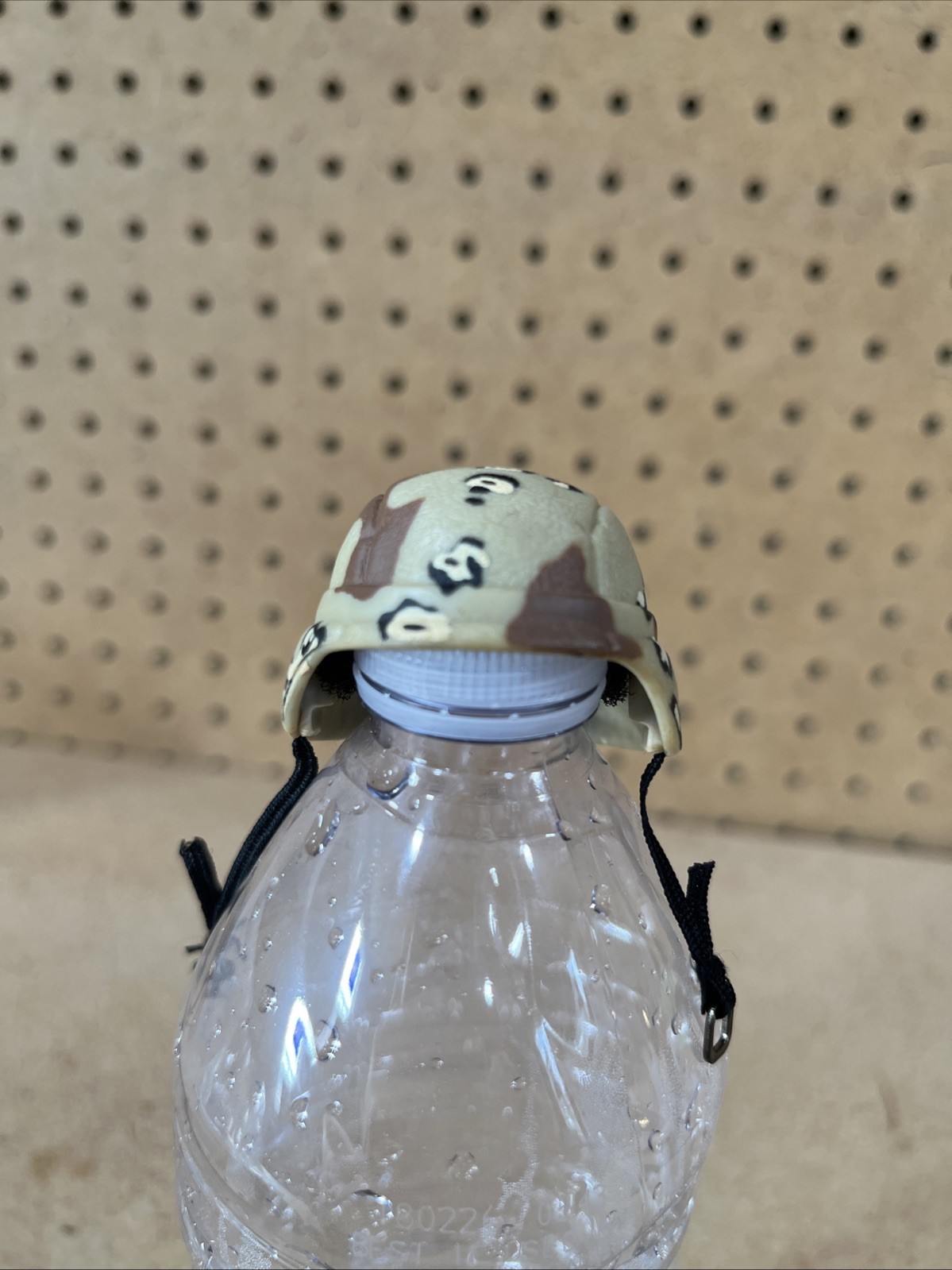 G.I. Joe Dessert Camo Helmet with Straps 1:6 Scale