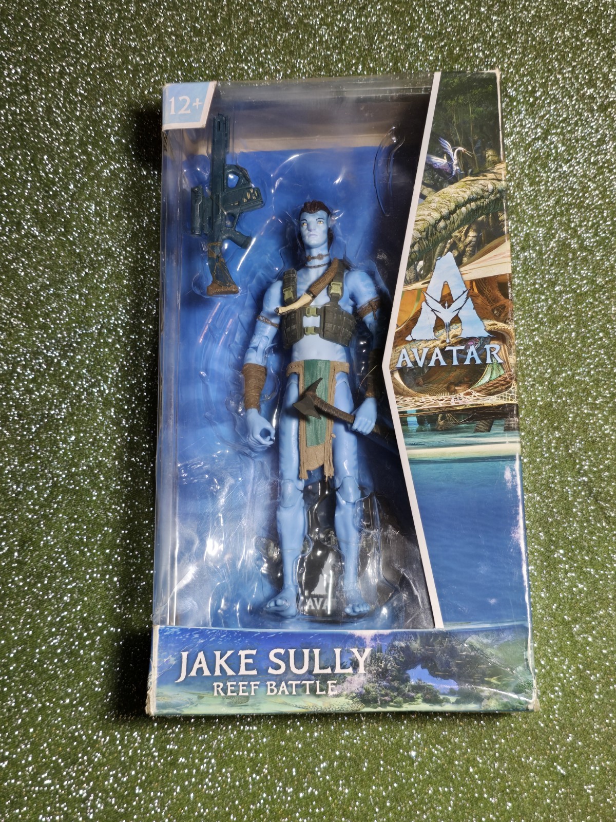 Avatar Wave 1 7 in Jake Sully Reef Battle Action Figure McFarlane