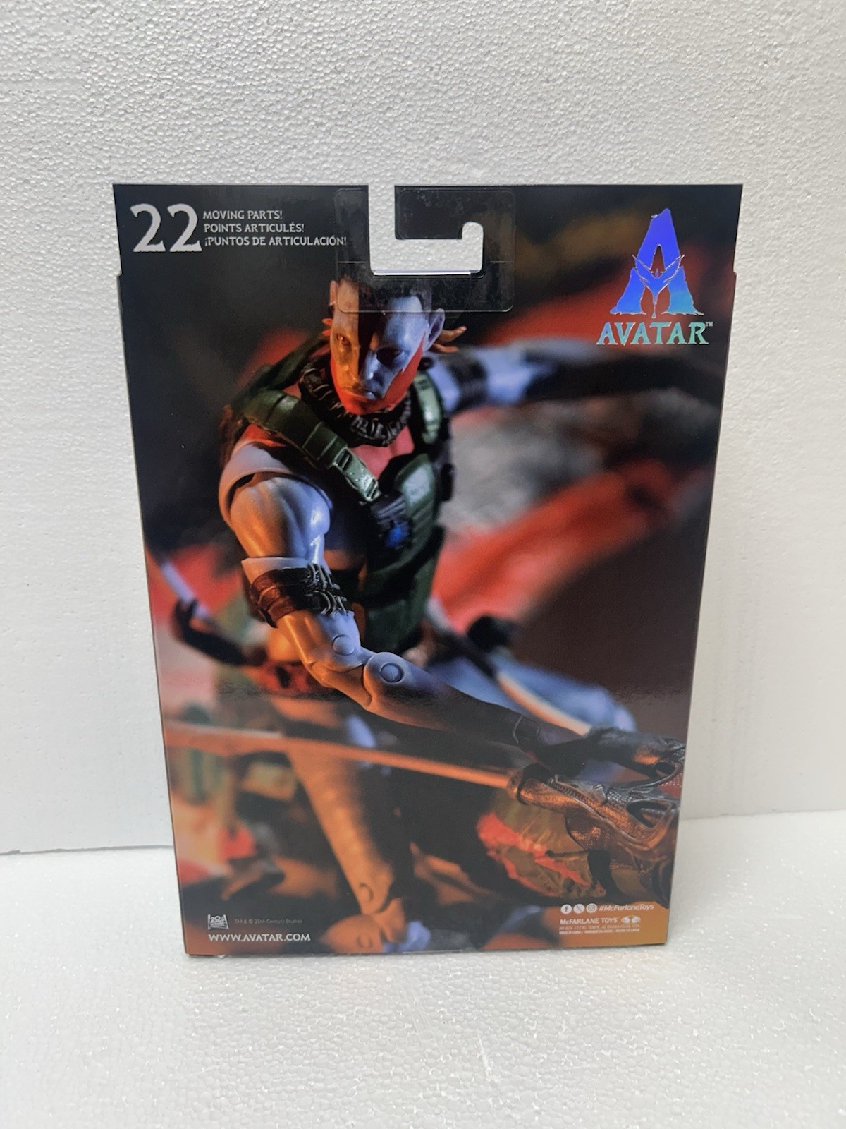 McFarlane Collector Edition 2025 Avatar Fire And Ash Quaritch Red Platinum CHASE
