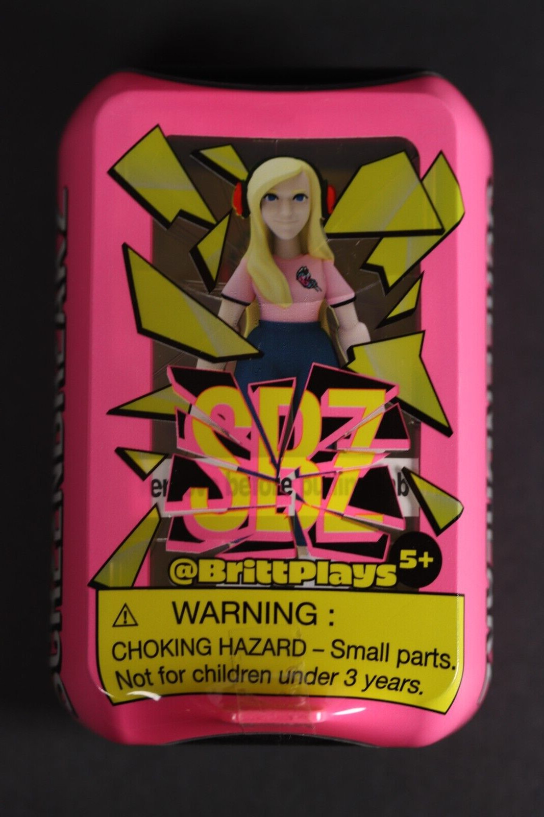 SBZ Screen Breakz BrittPlays Collectible Figurine Sealed New