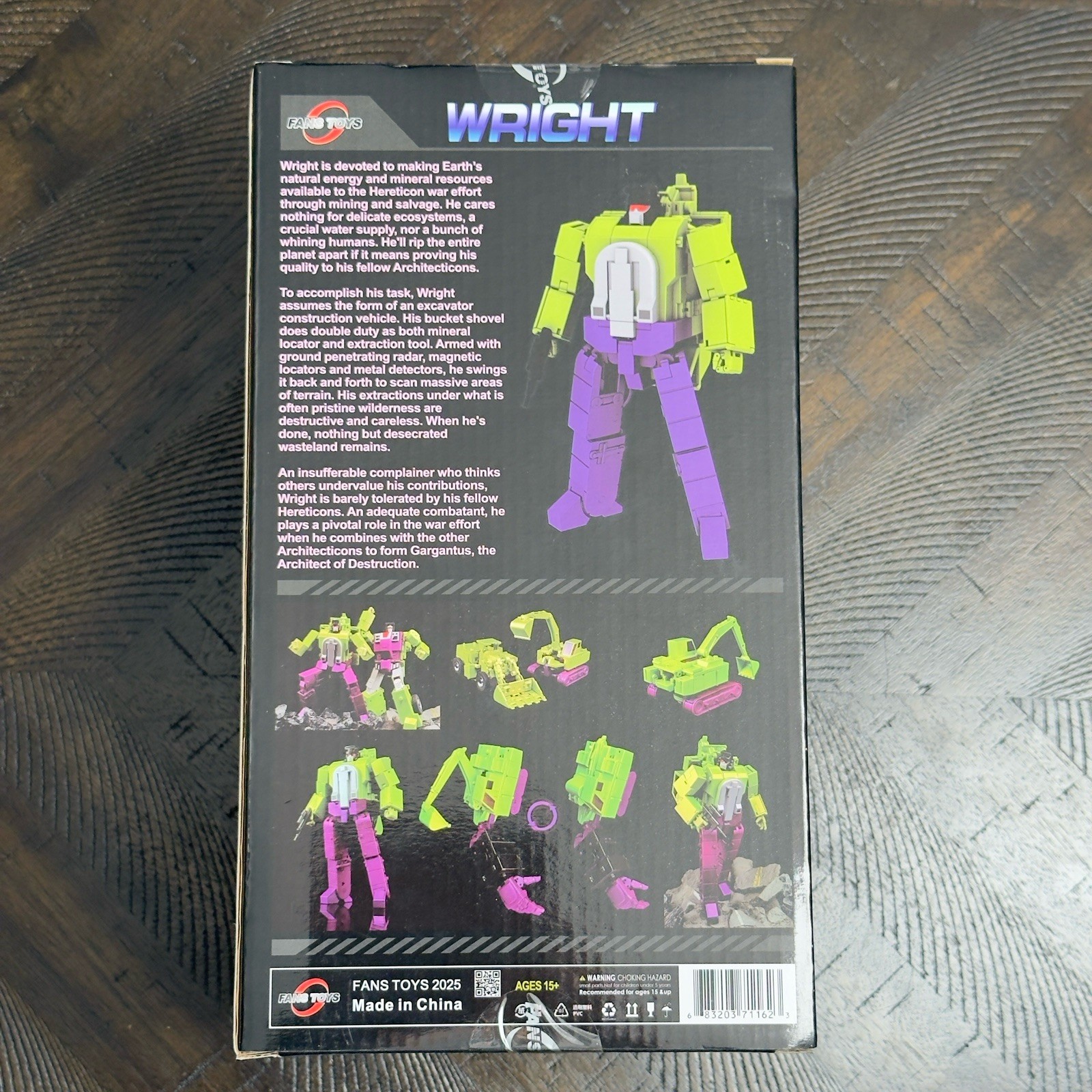 Fans Toys FT-32B FT32B Wright (Scavenger) MP Scale Transformers 🇺🇸