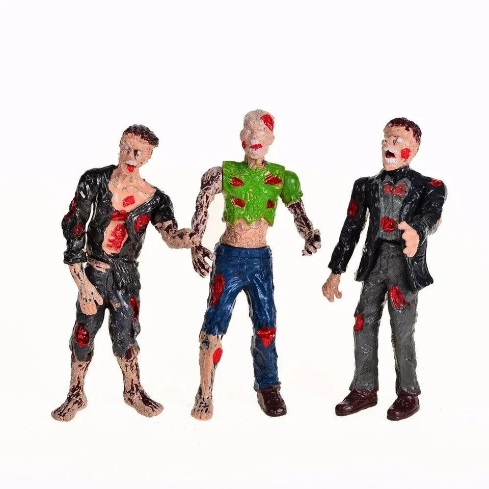 Bohs Zombie Action Figures Gift Package – Scary Toys for Boys and Girls – 4 I…