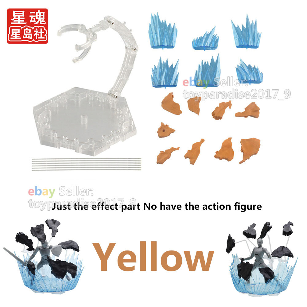 Tamashii Impact Explosion Explode Rock Ground Aura Effect For Figma Gundam Model
