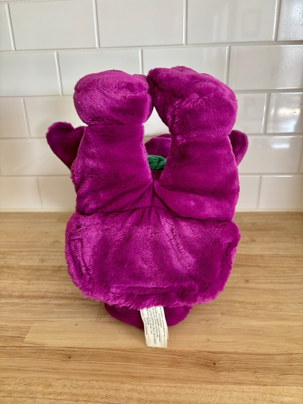 1997 Vtg ActiMates Barney 14” Microsoft Talking Singing Interactive Tested Works