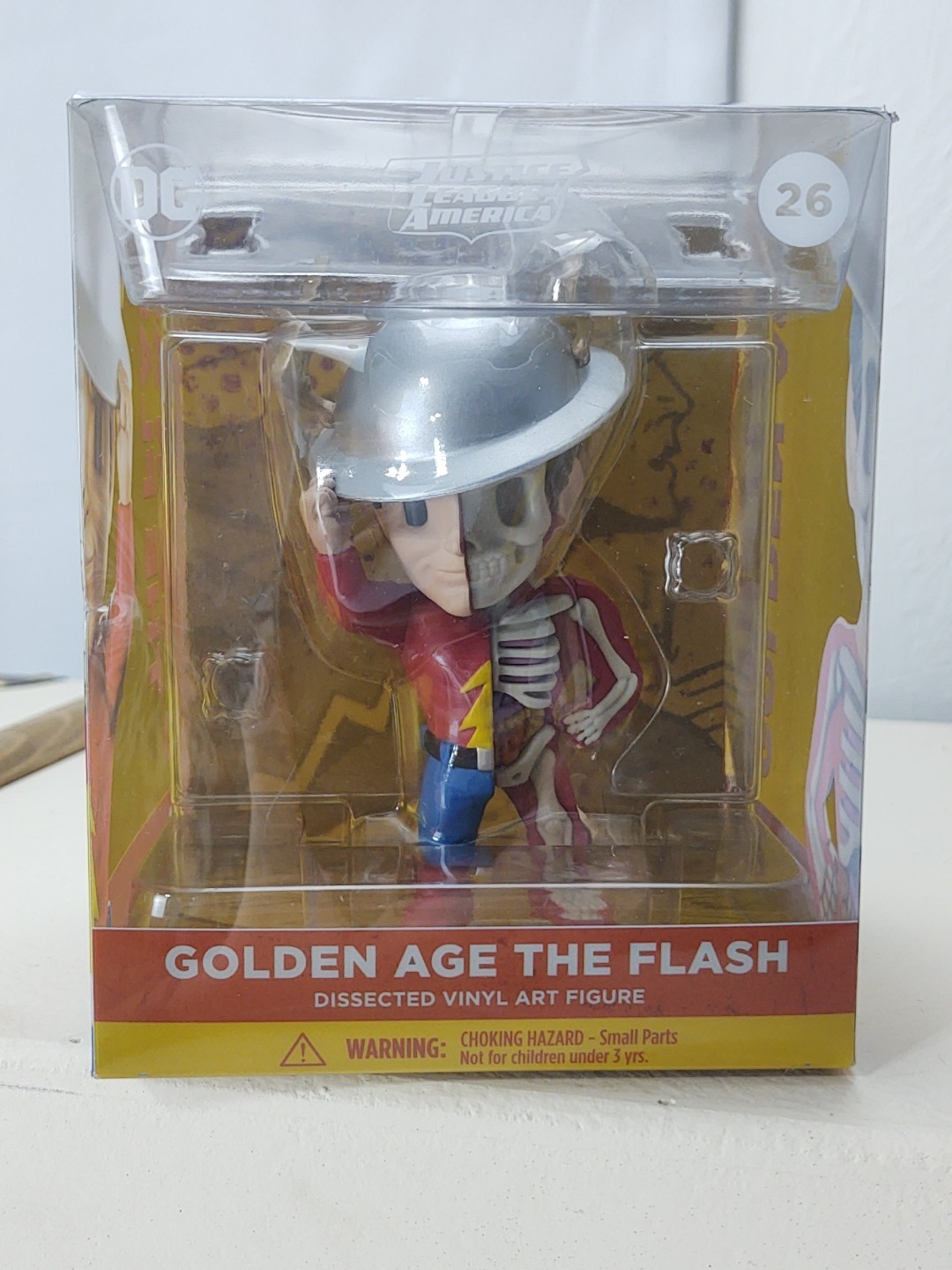 Mighty Jaxx DC Flash #26 Justice League Golden Age Dissected Vinyl Figure XXRAY