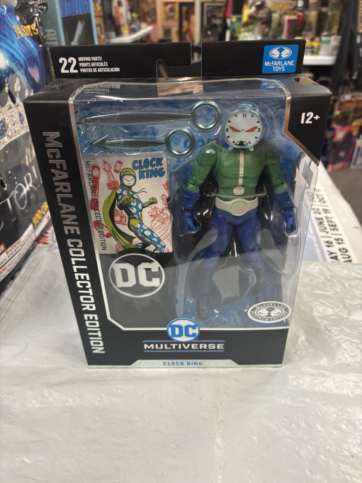 McFarlane Collector Platinum Edition DC Multiverse Clock King Action Figure