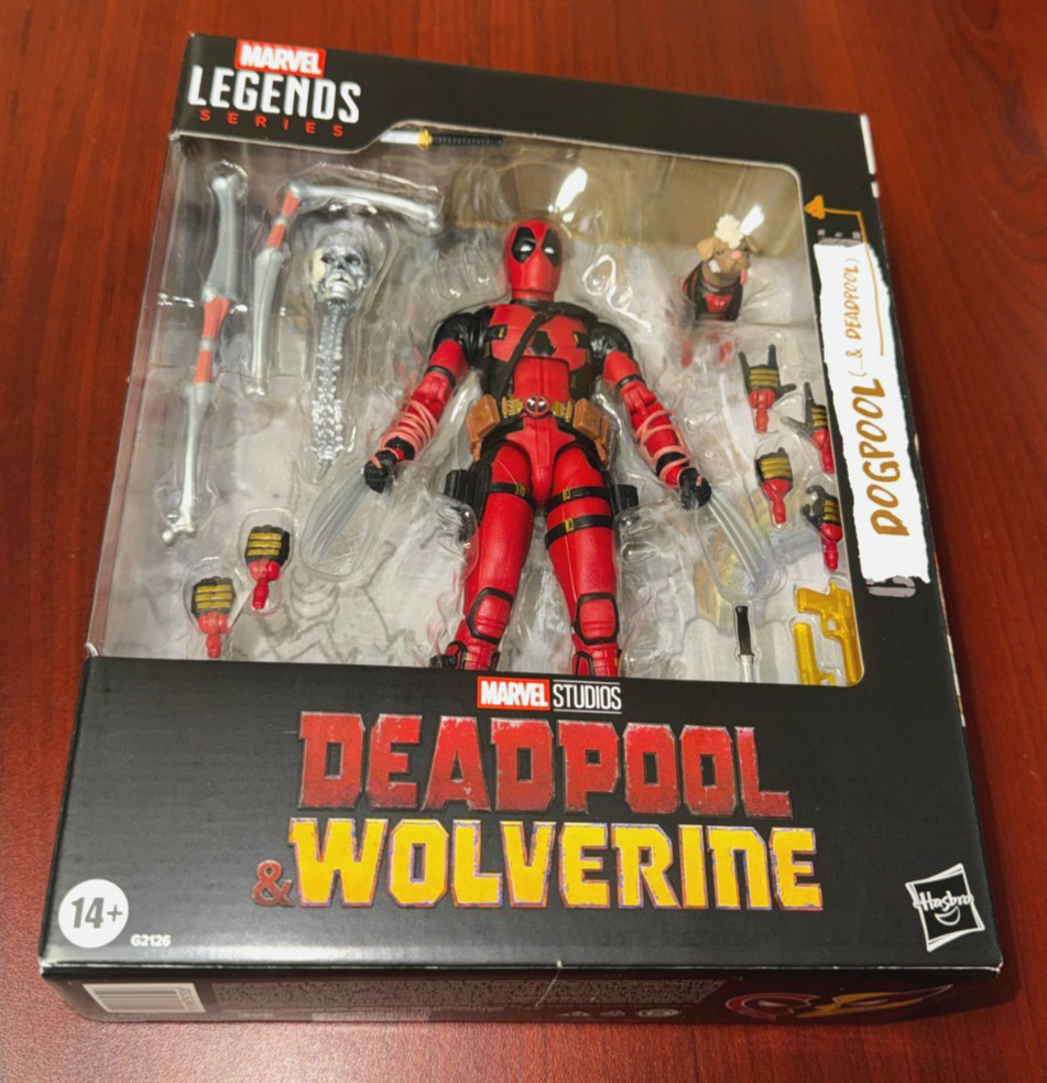 DEADPOOL & WOLVERINE DOGPOOL Marvel Legends Series Figures Box Set NEW SEALED