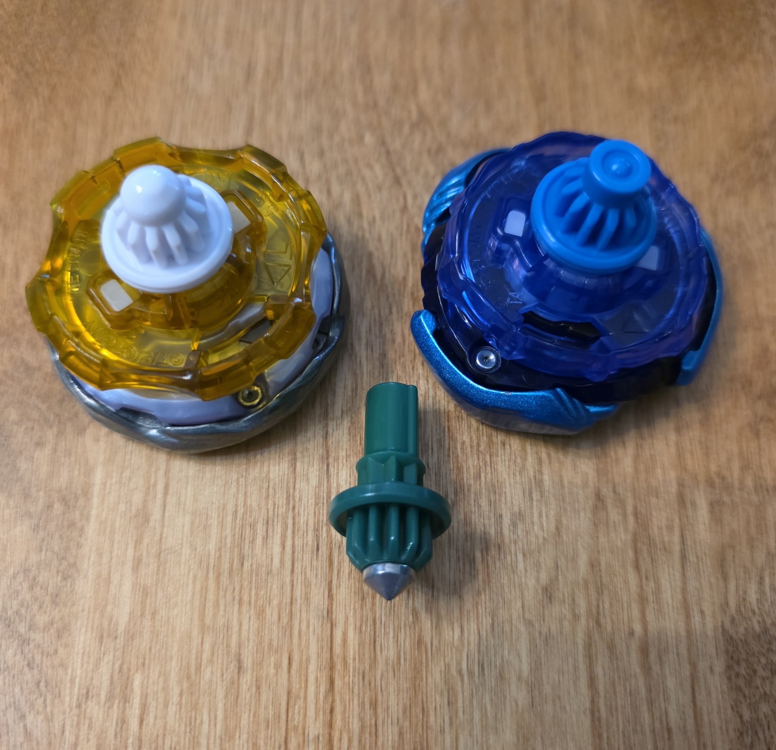 New Blue Metal Coat Hells Hammer 9-65P Ghost Circle 4-55B MN Hasbro Beyblade X