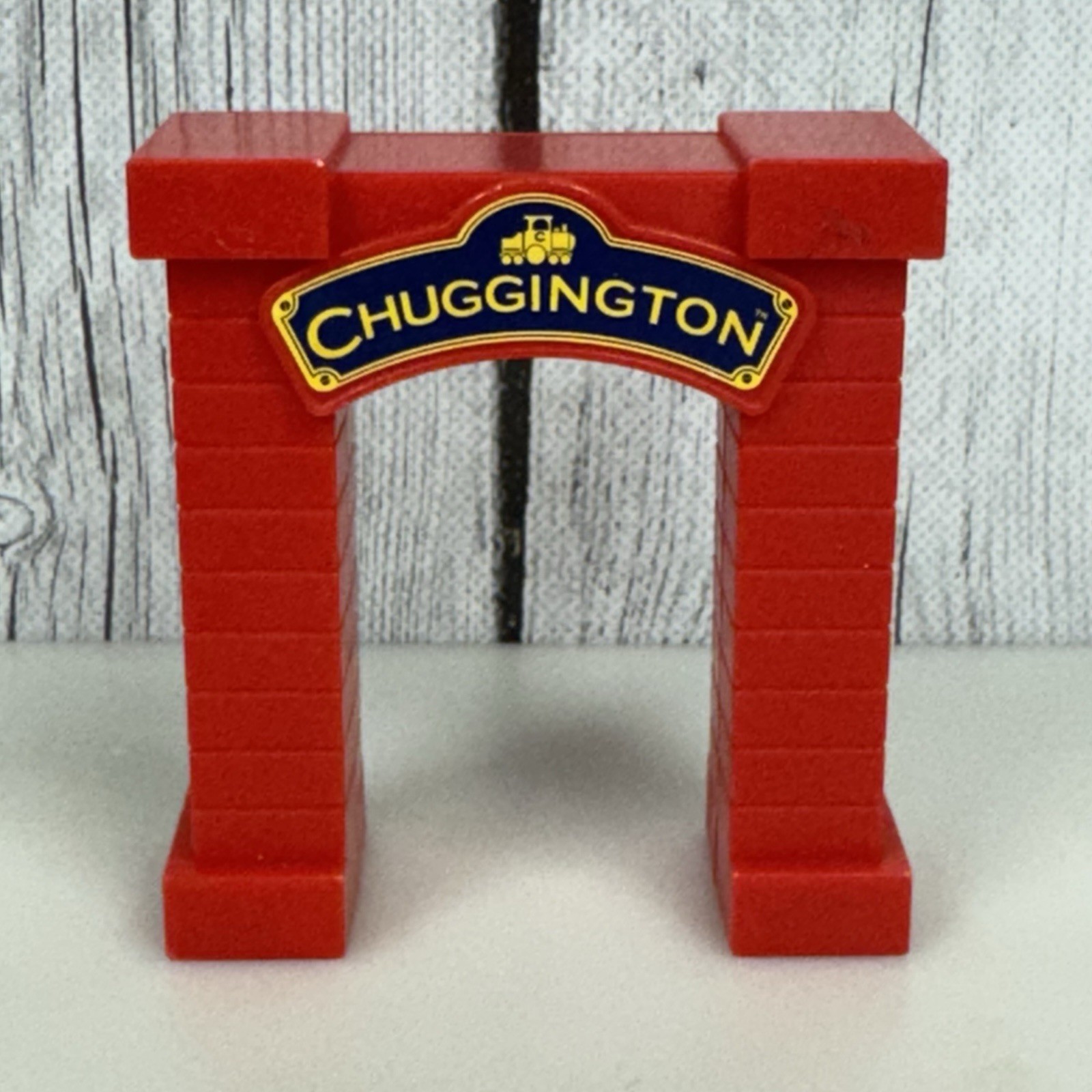 Chuggington Red Brick Archway For Train Set Replacement Part Plastic Rare