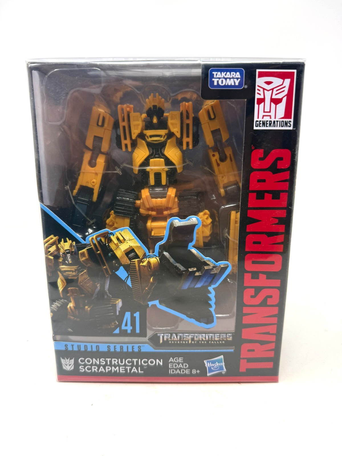 Transformers Hasbro Studio Series 41 Construction Scrapmetal NEW SEALED Figure