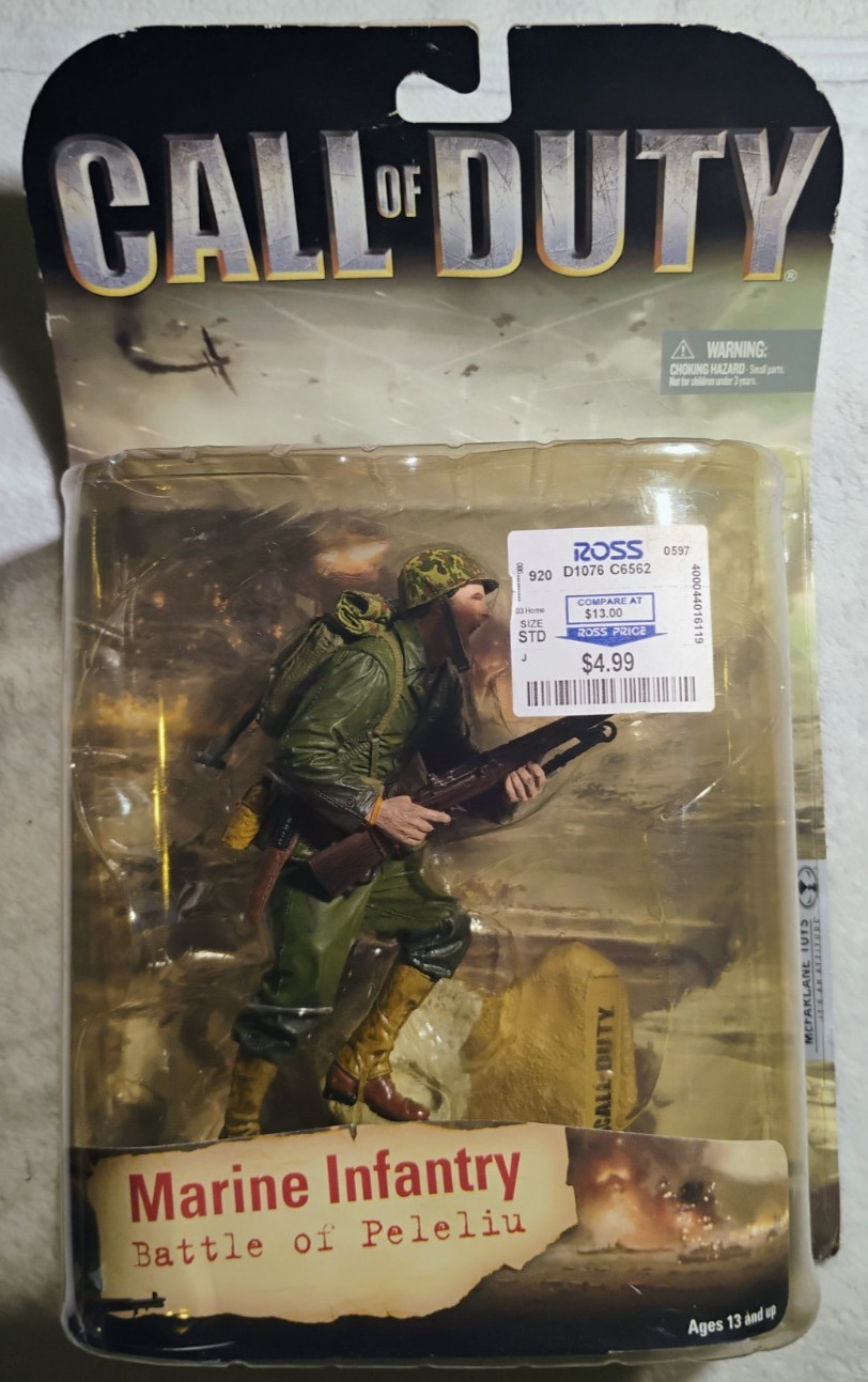 Call of Duty Battle of Peleliu Marine Infantry McFarlane Toys 2008