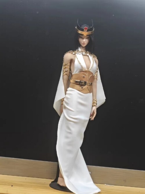 1/6 Female Egyptian White Queen Set Fits 12 “ph tbl Action Figure Body Toys
