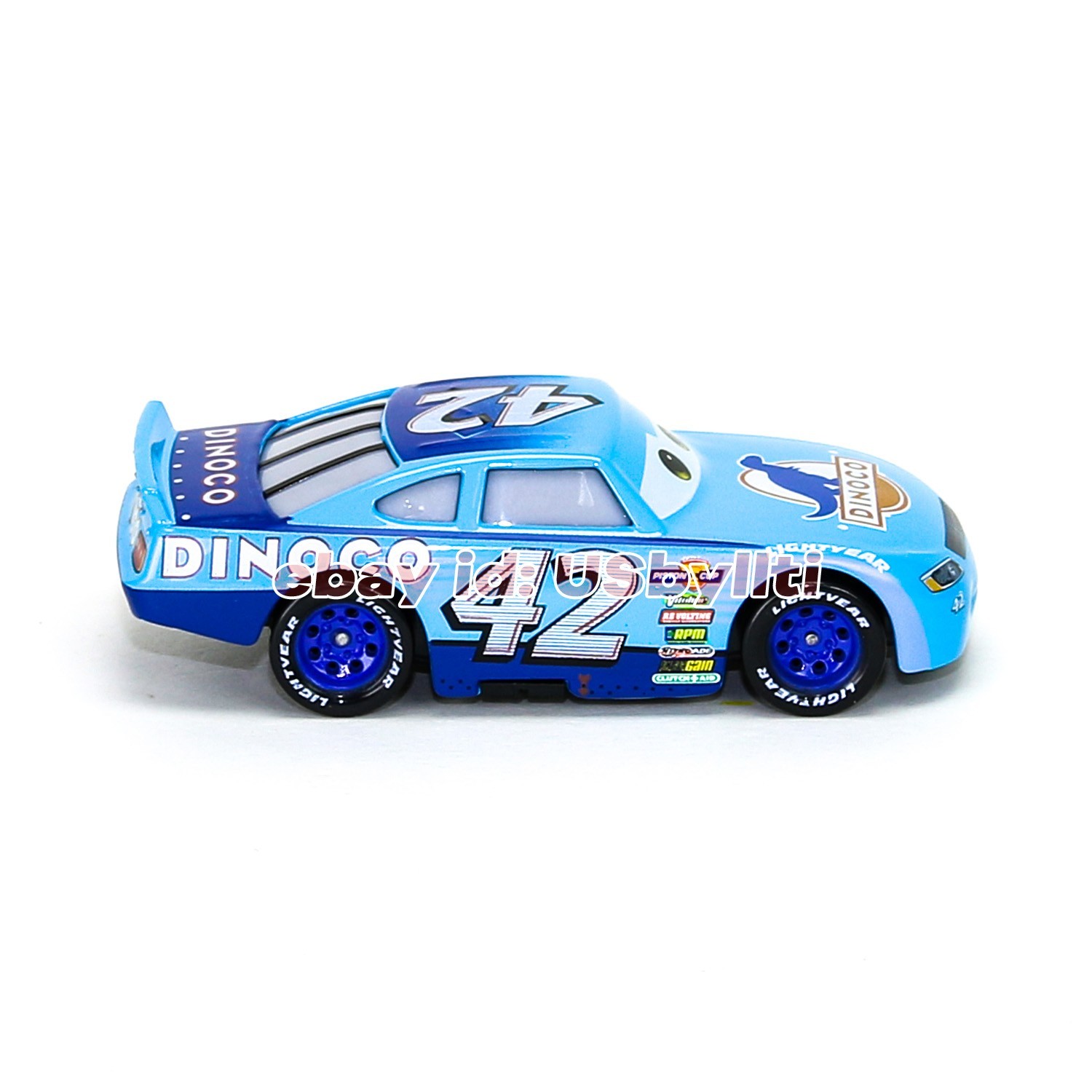 Disney Pixar Cars 3 No.42 Cal Weathers Racing Car Diecast 1:55 Metal Car Toy