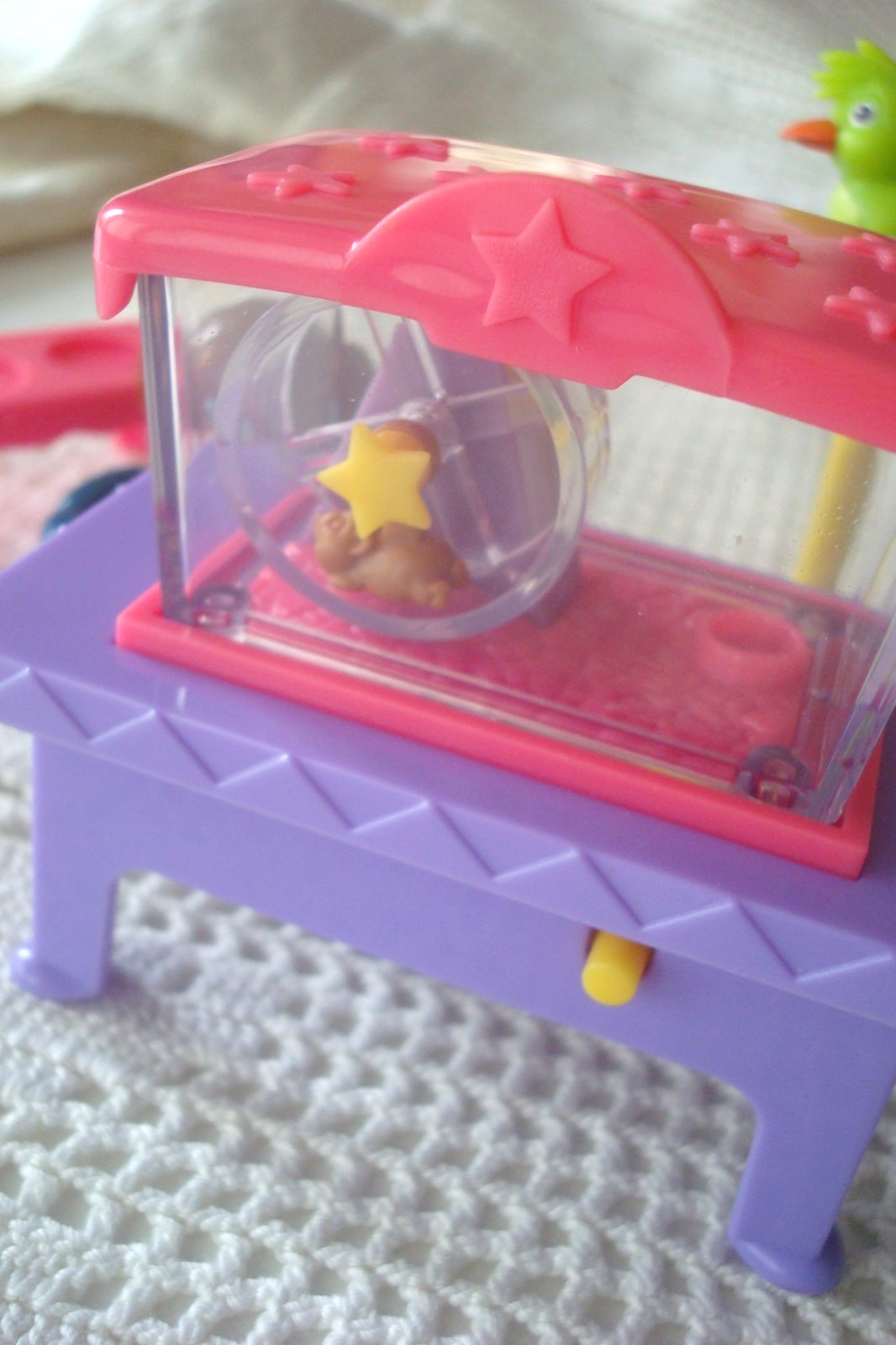 6 PC Lot Dora The Explorer Talking House Pet Room Set Dog Bird Hamster VHTF wow