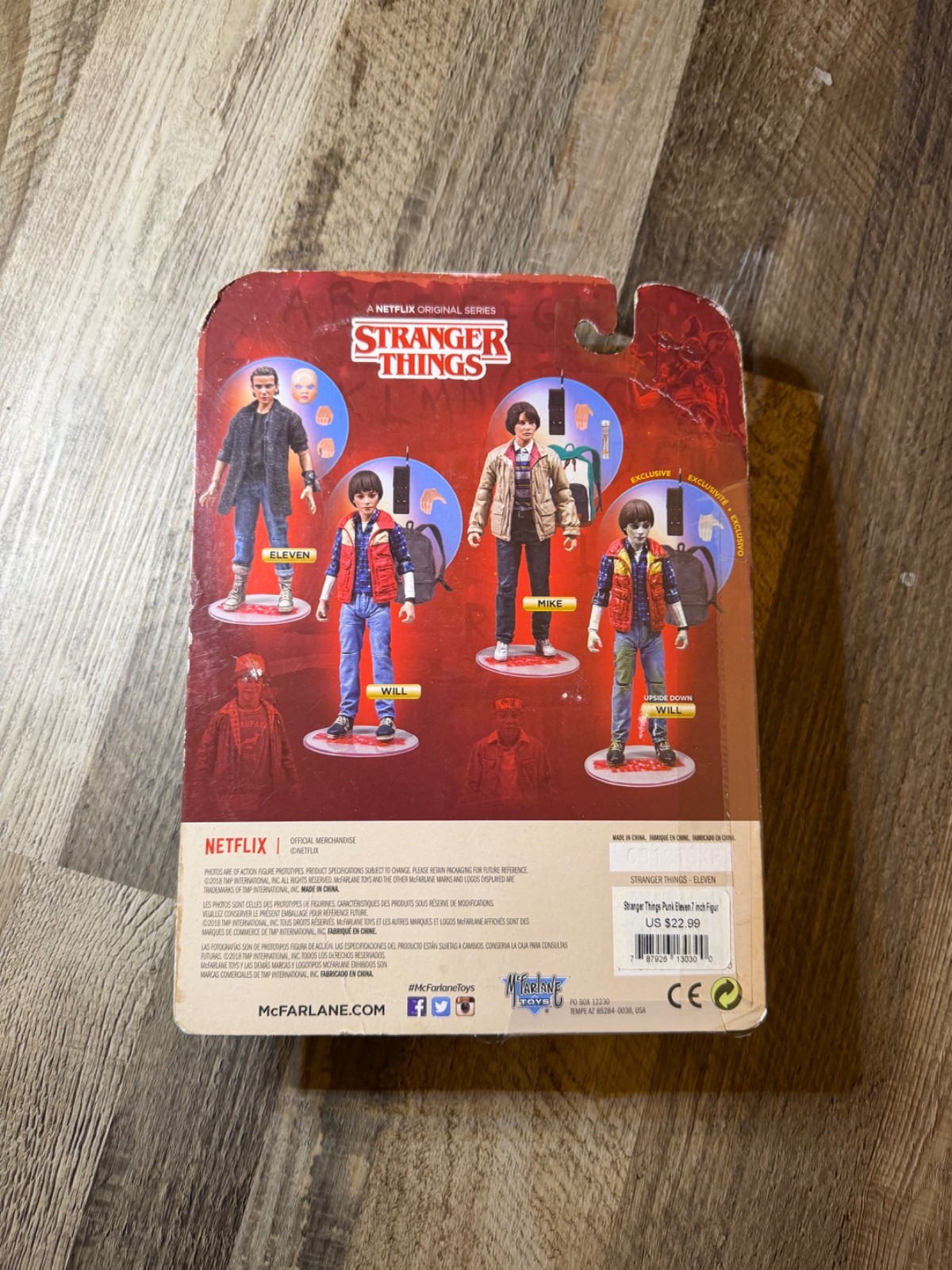 McFarlane Toys Stranger Things Eleven 8 in Action Figure – 13030