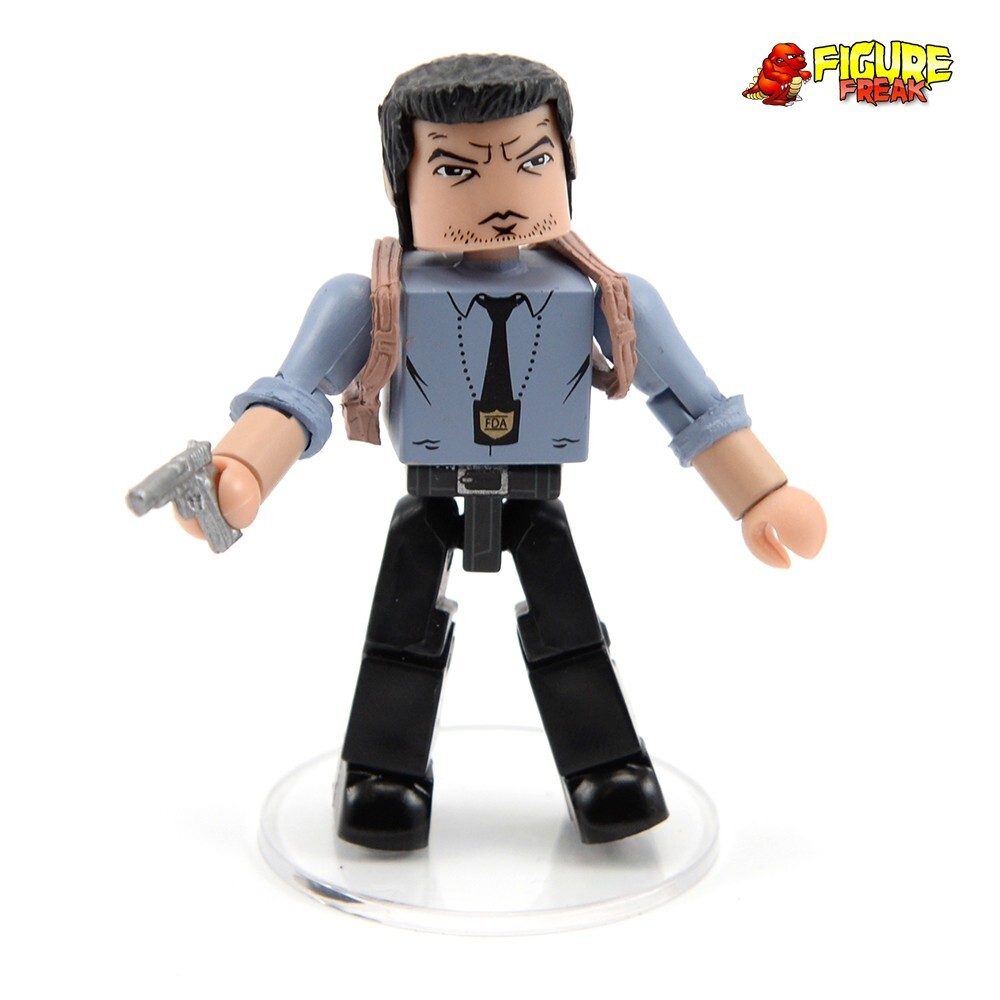 Comic Book Heroes Minimates Series 1 Chew Agent Tony Chu & John Colby with Poyo