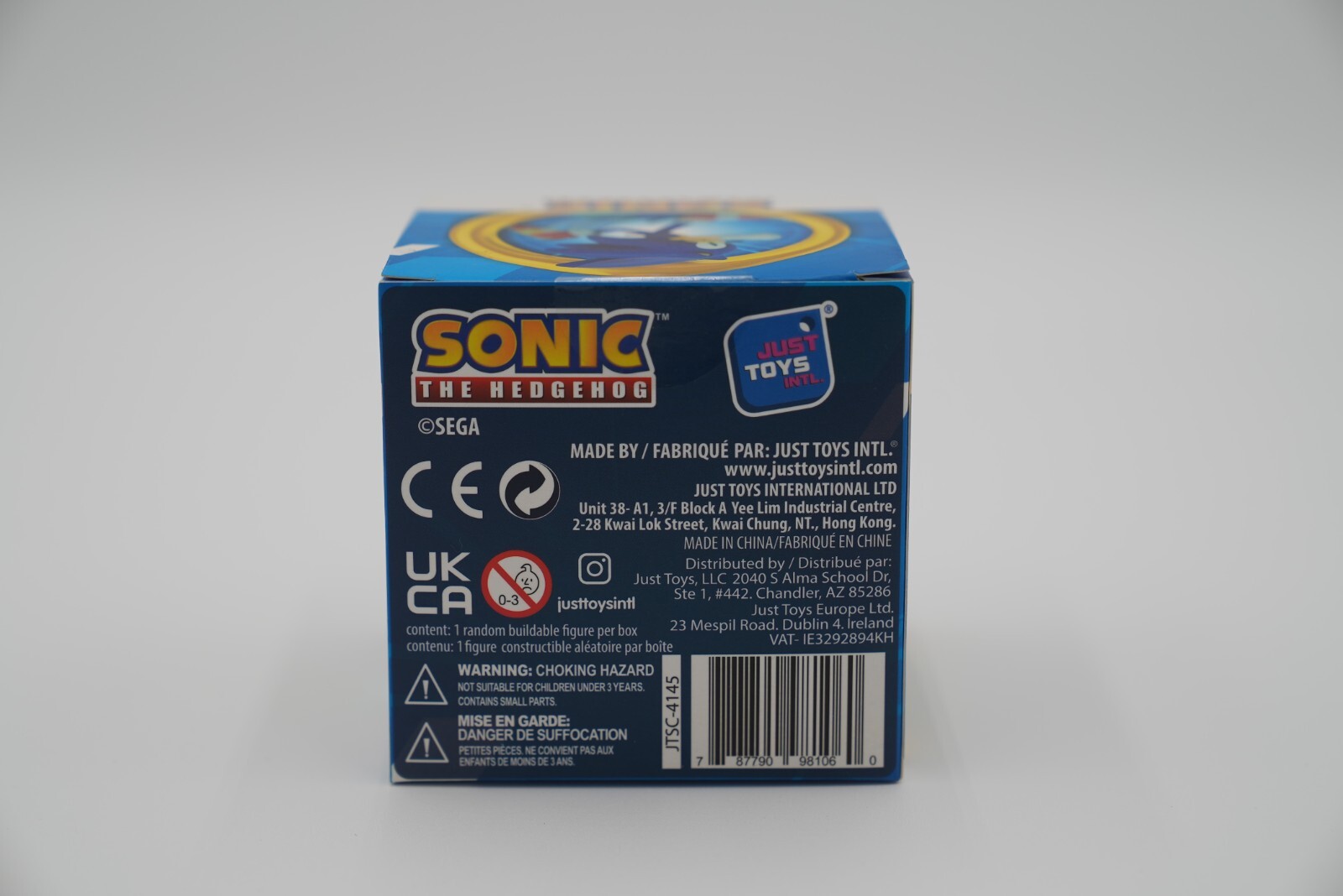 Sonic The Hedgehog Craftables Constructible Figures – Sonic (5 A Collectionner)