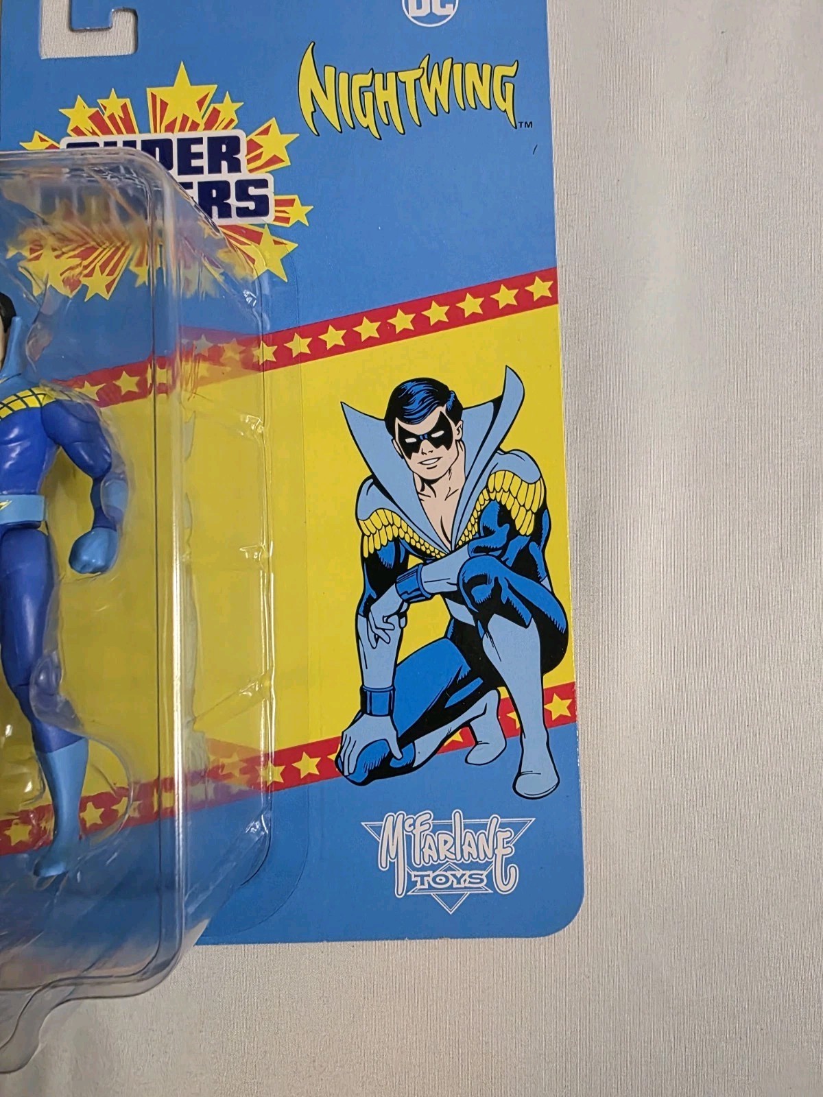 McFarlane Super Powers Cyborg & Nightwing Wave 11 Gold Label Dc Direct