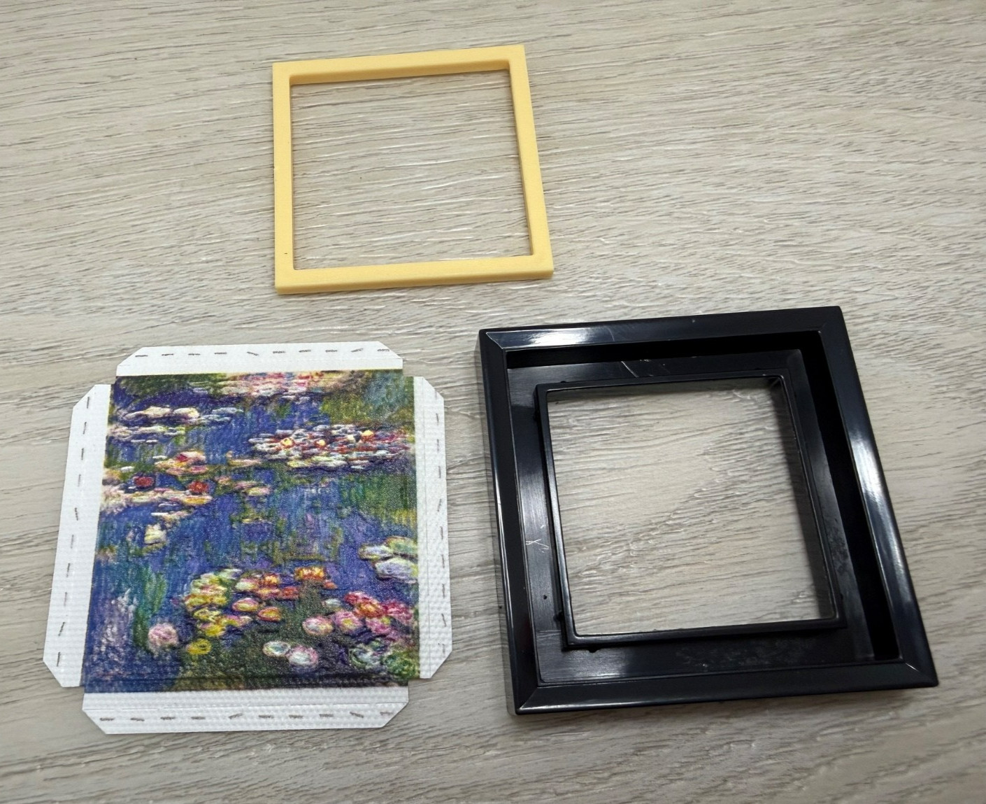 LOT Mini Brands Create Masterpieces artwork art Monet water Lilies Van Gogh Zuru