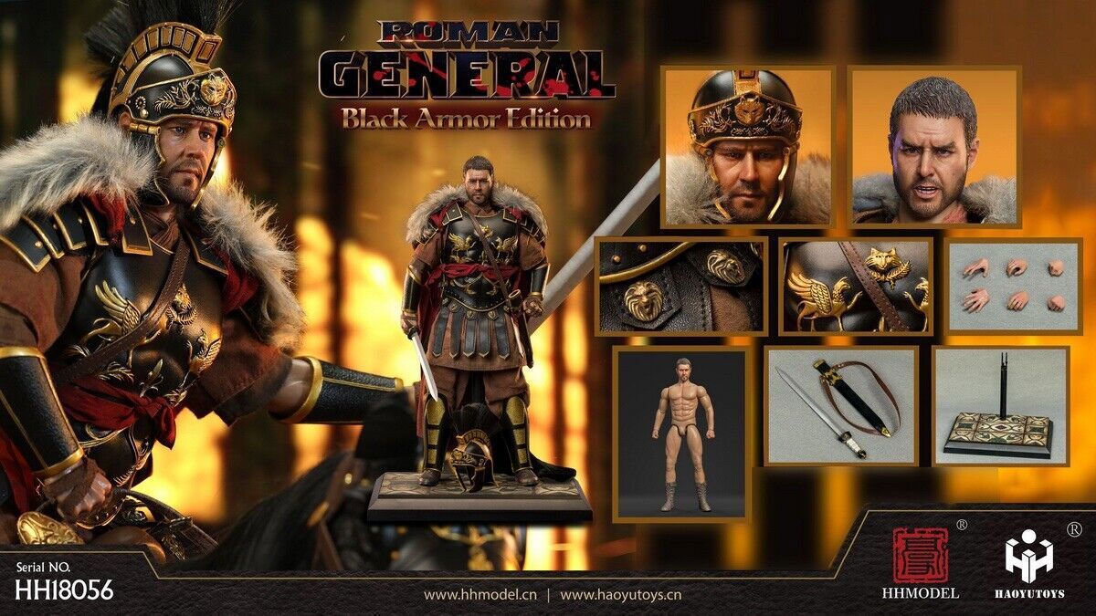 1/6 Roman General Regural Edition Hh18057 Action Figure Toy Gift New Collection