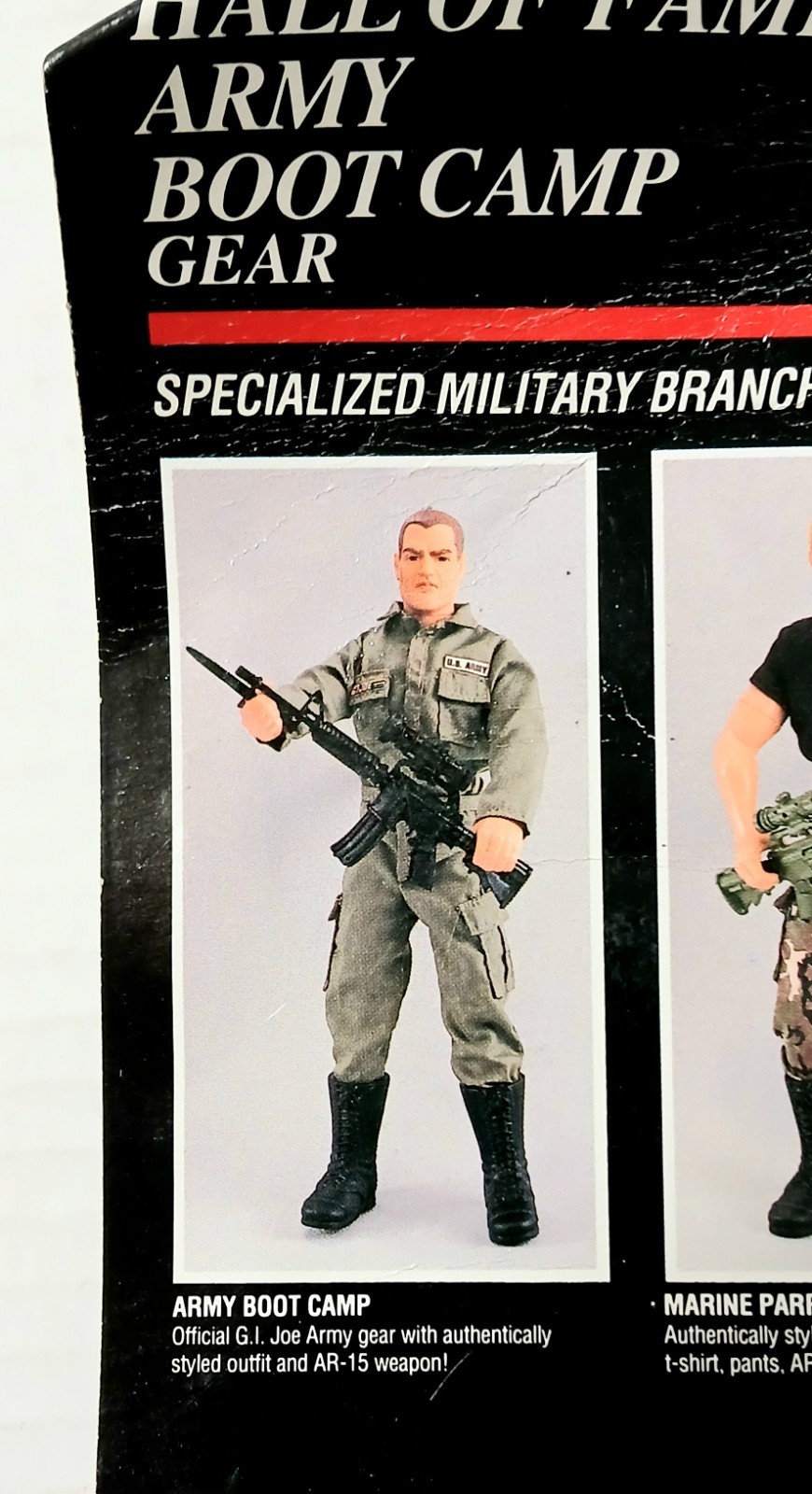 GI Joe Hall of Fame Army Boot Camp Gear Uniform 1993 for 12&Prime; Action Figure