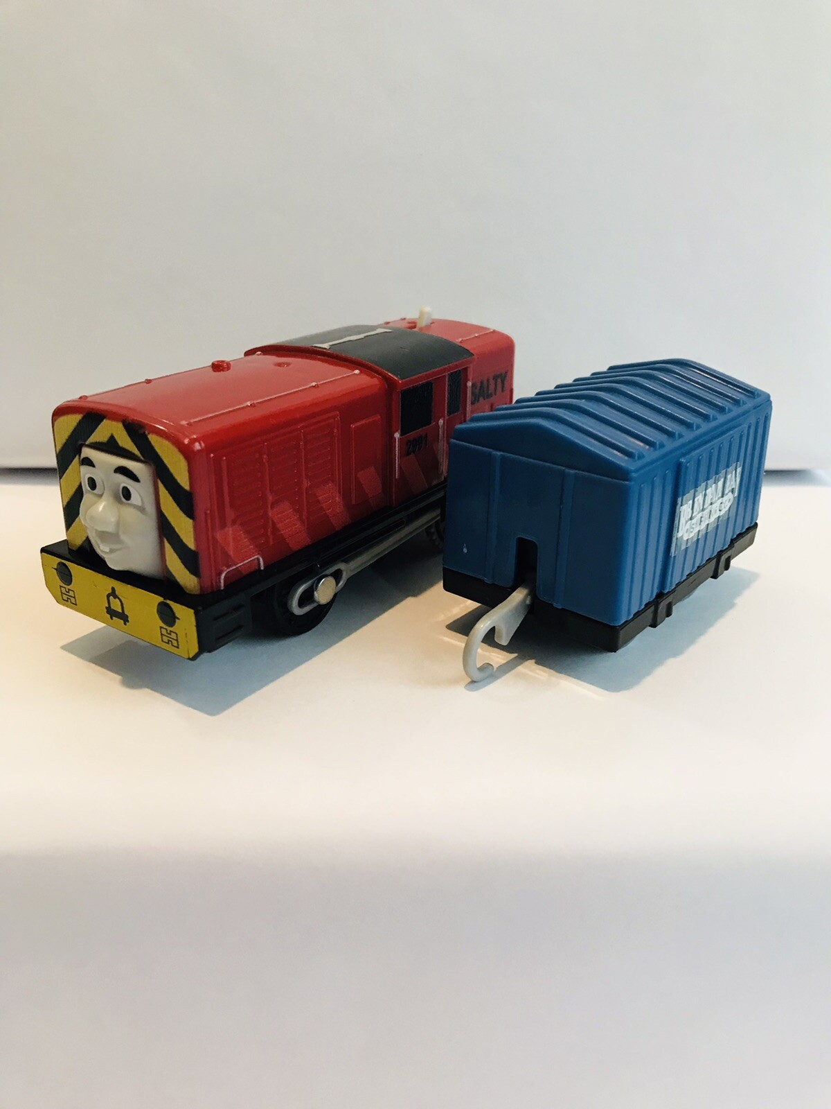 Thomas The Train Trackmaster Motorized Salty Engine & Brendam Train Cab + 2x AAA