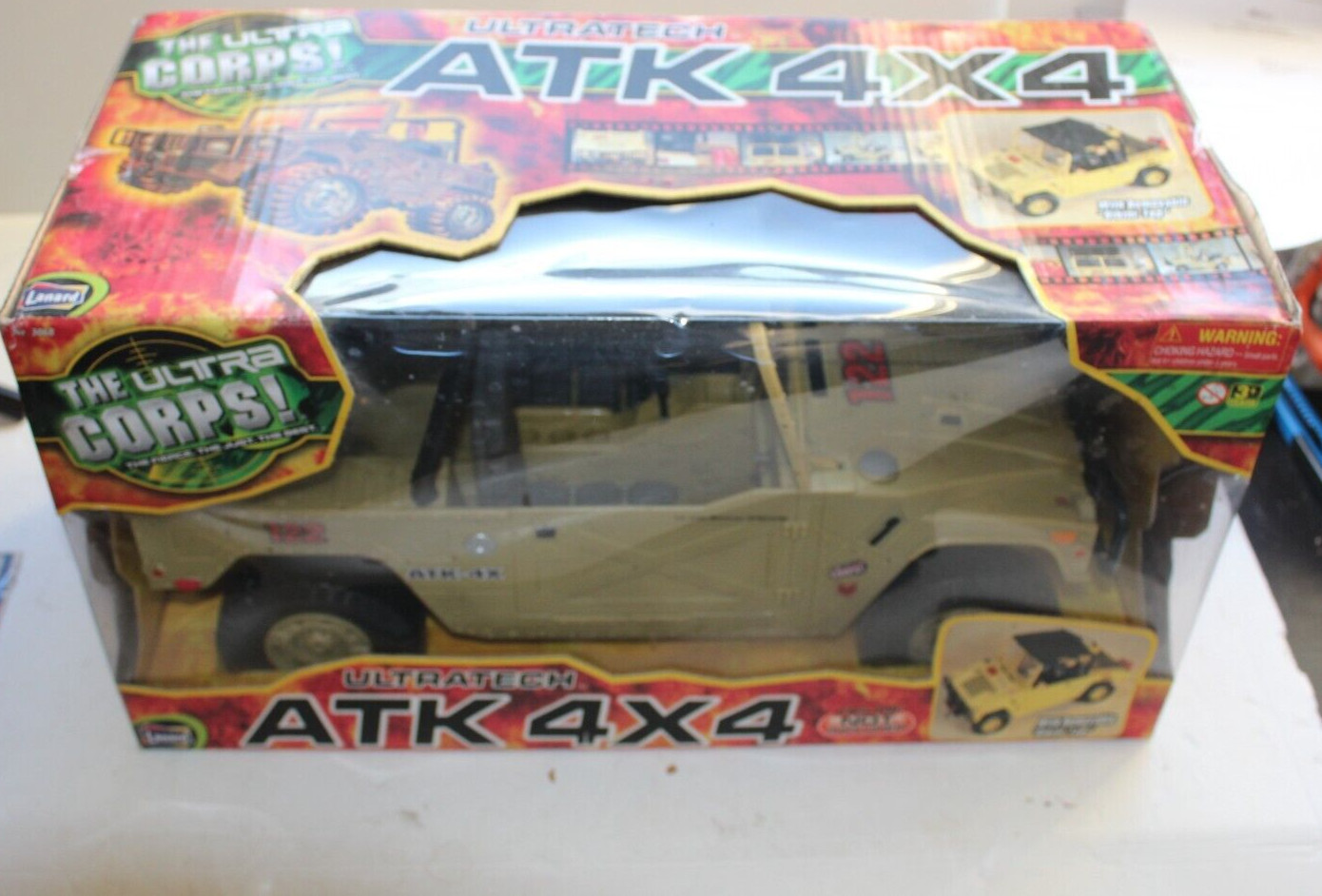 THE ULTRA CORPS – 1/6 SCALE – ULTRATECH ATK 4X4 -RARE PLAYSET 2000 BOXED